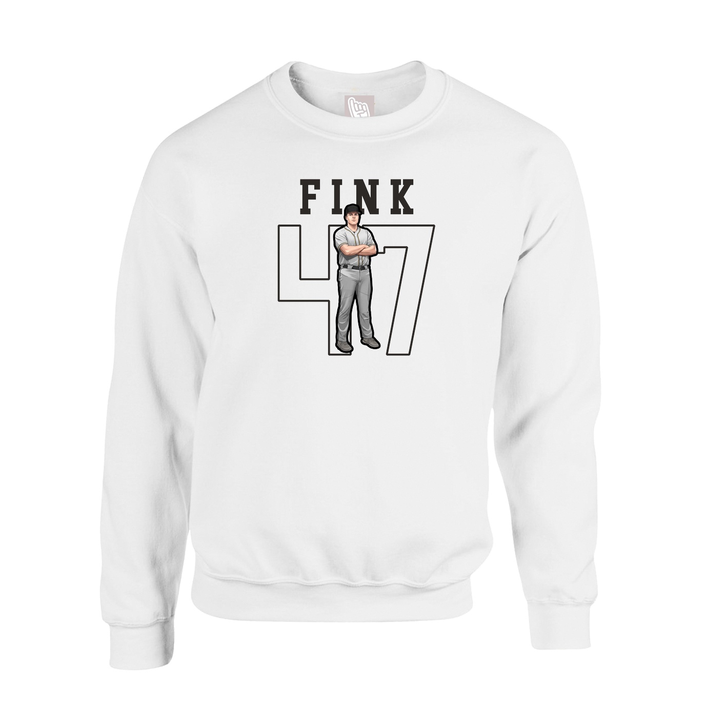 Fleece Crew — Shirsey in White