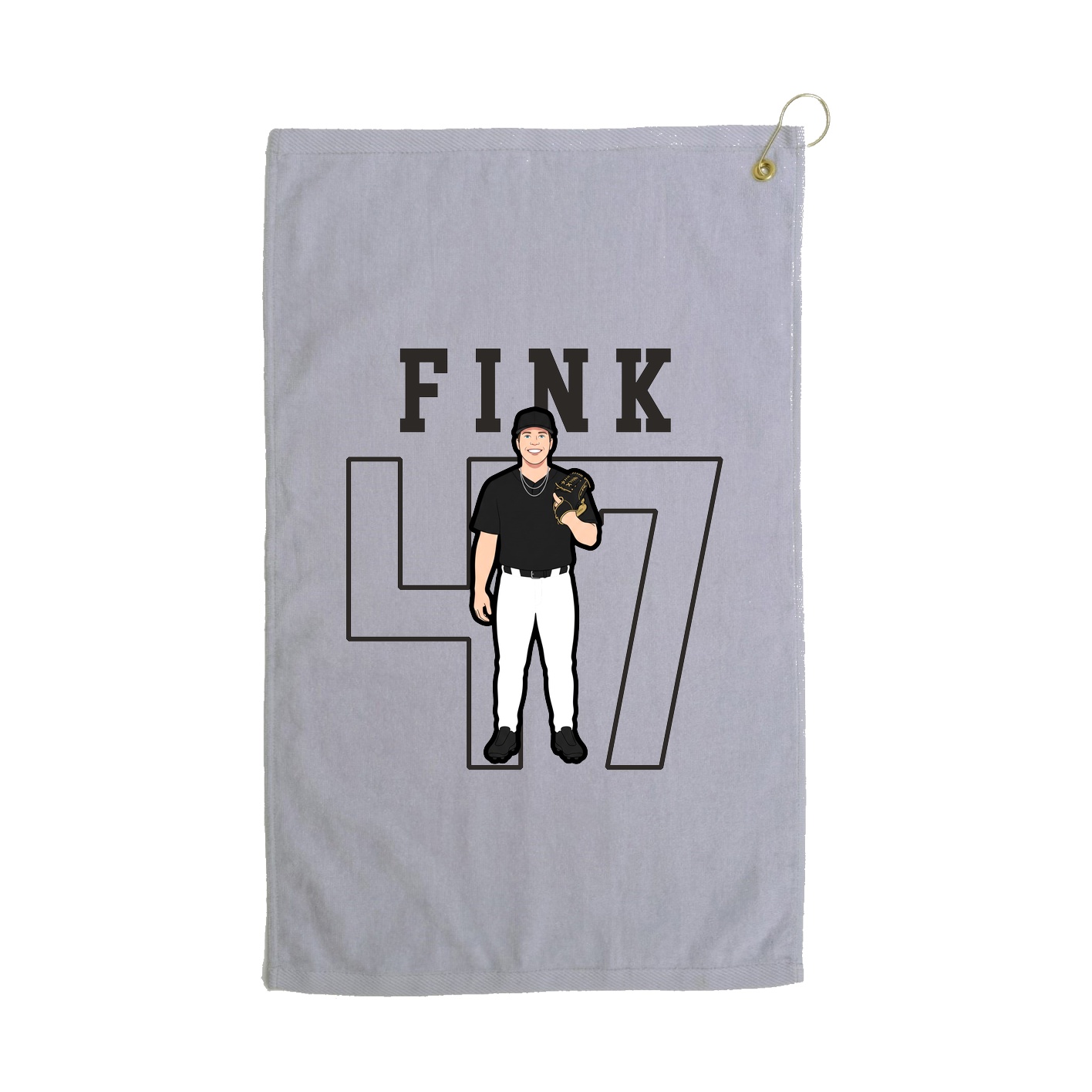 Golf Towel — Shirsey in Grey