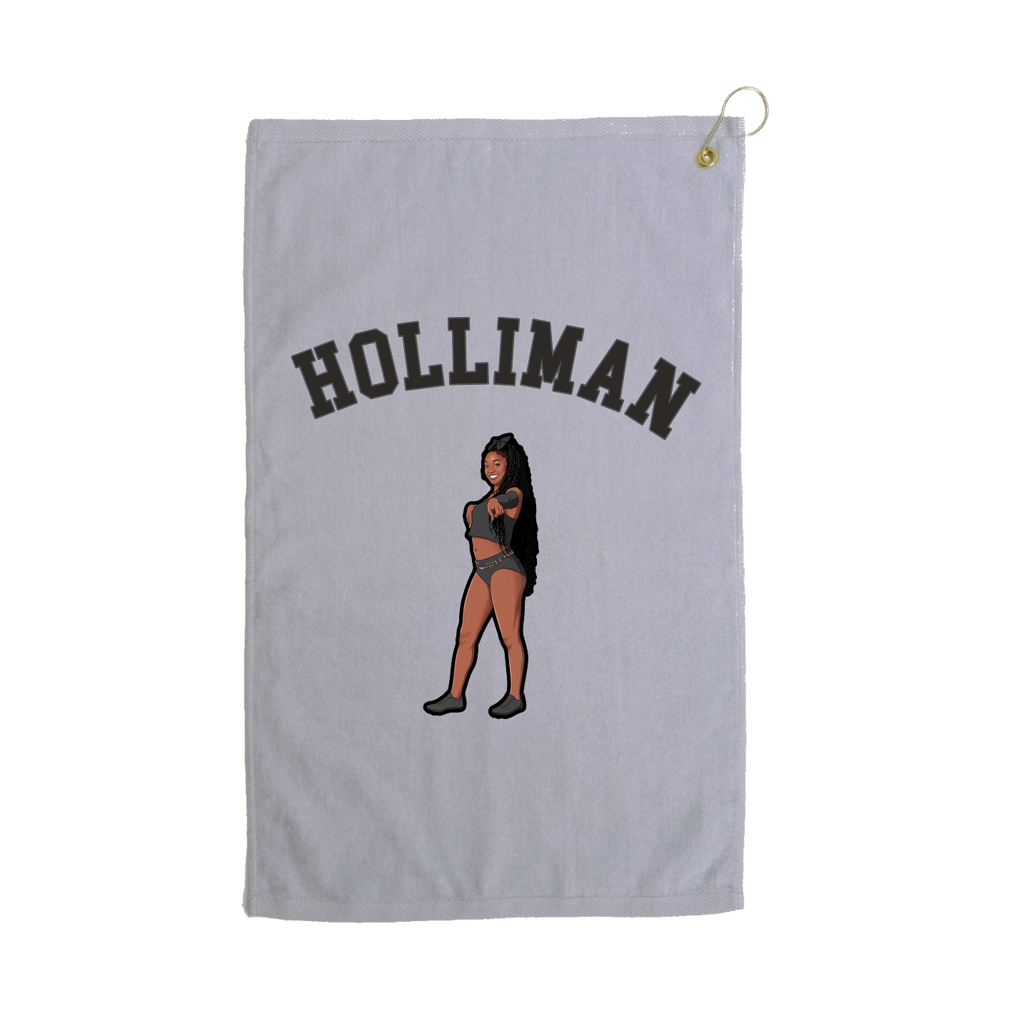 Golf Towel — Shirsey Arch in Grey
