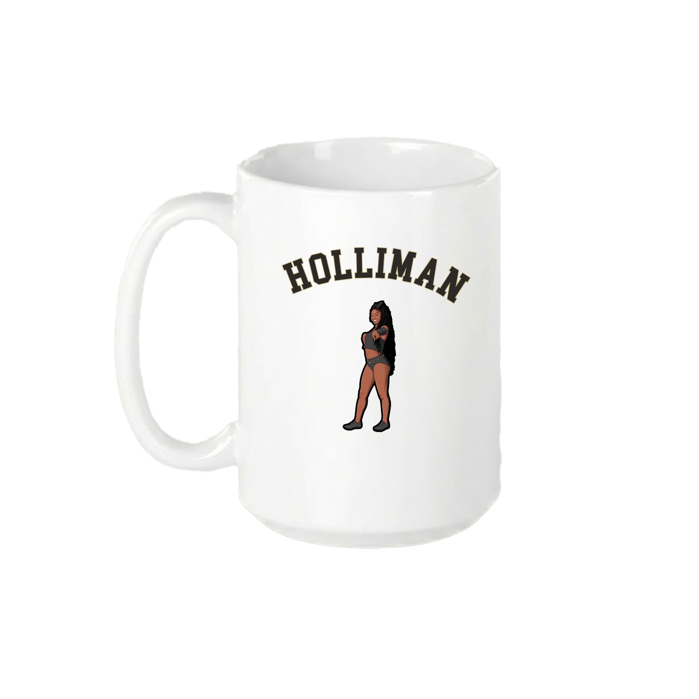 15oz Coffee Mug — Shirsey Arch in White