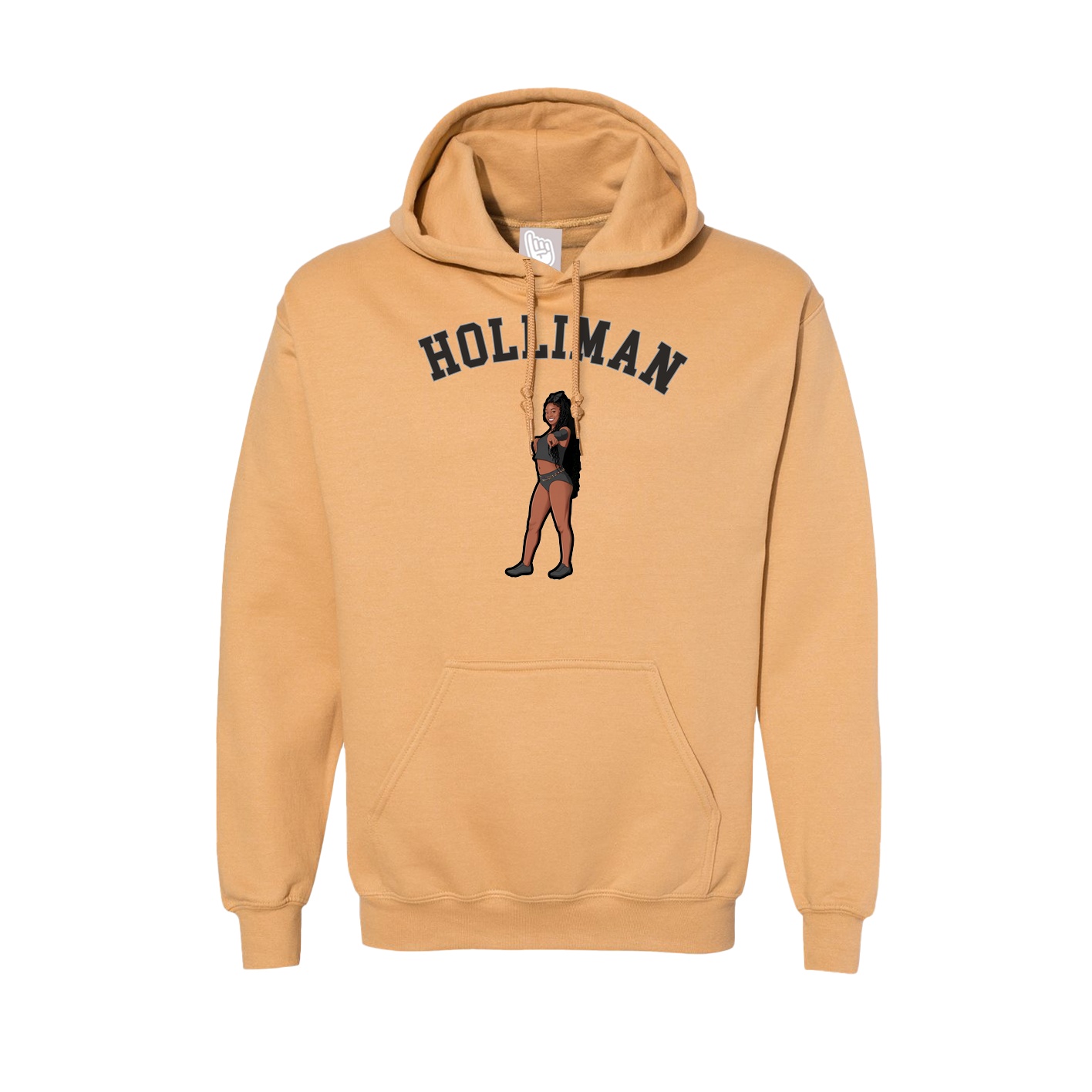 Hoodie — Shirsey Arch in Vegas Gold