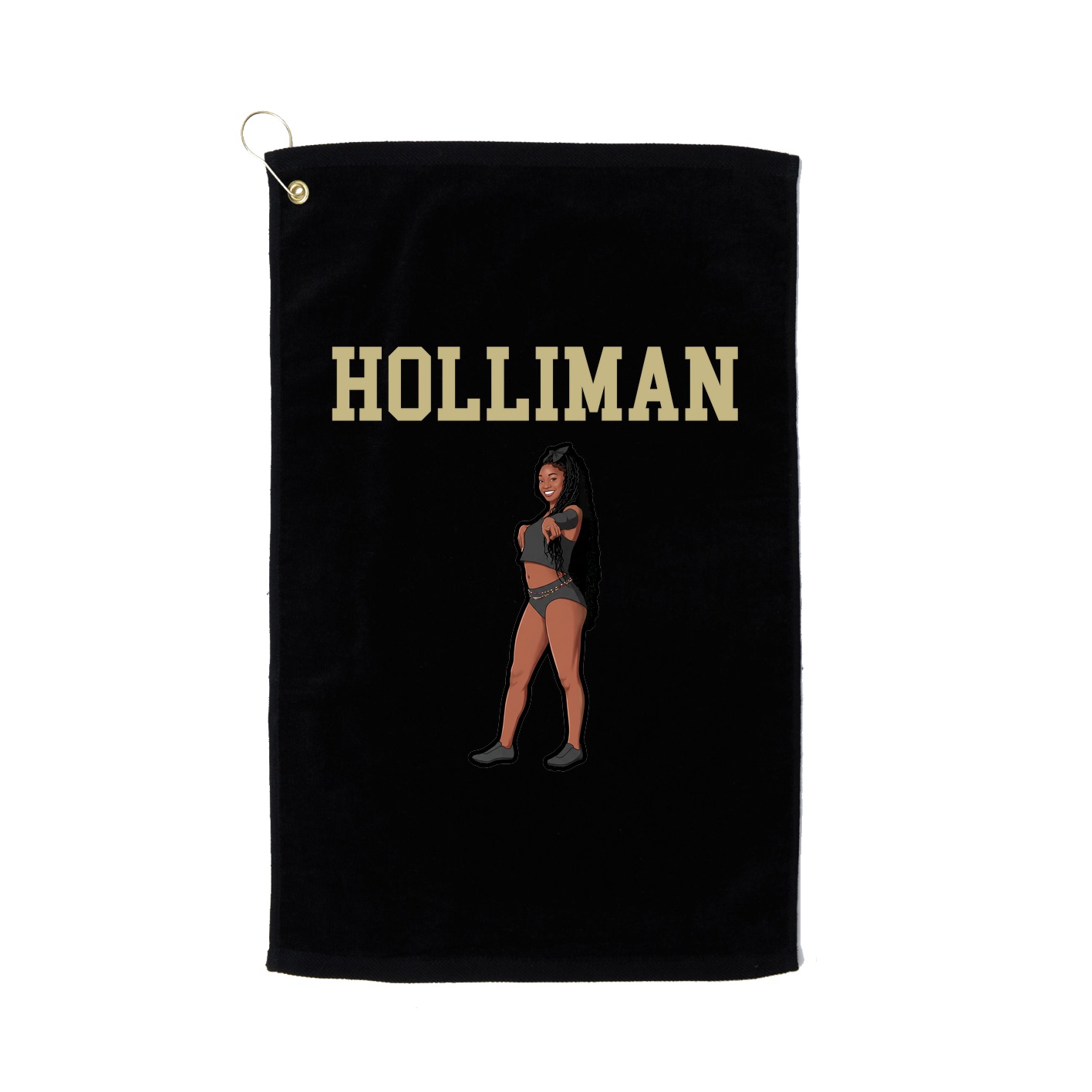 Golf Towel — Shirsey in Black