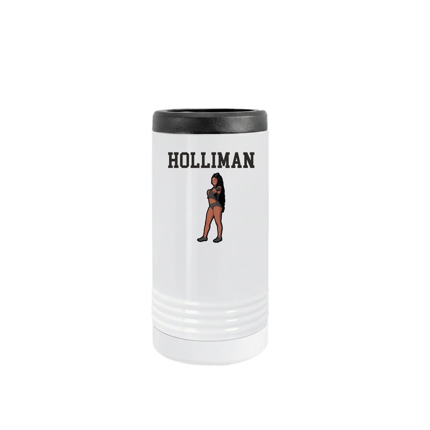Slim Beverage Holder — Shirsey in White