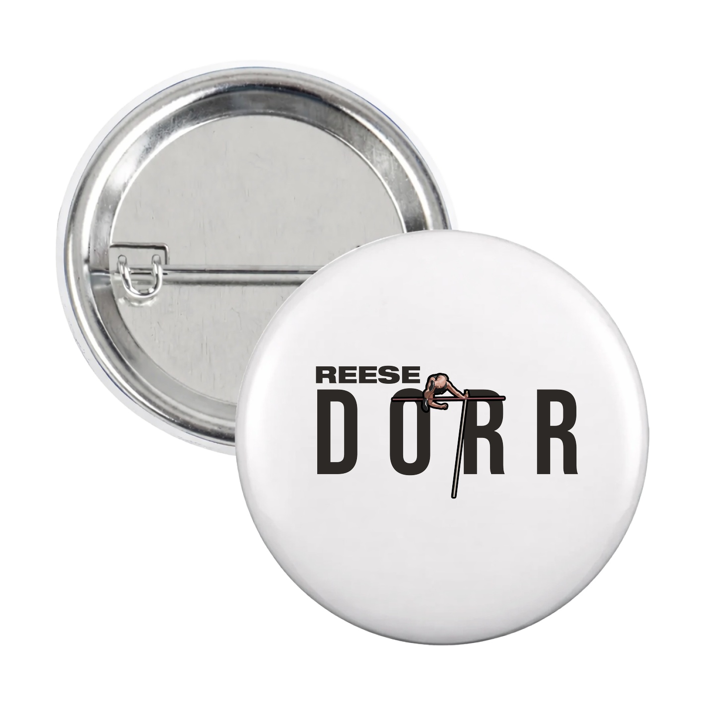 Game Day Button — Player Name in White