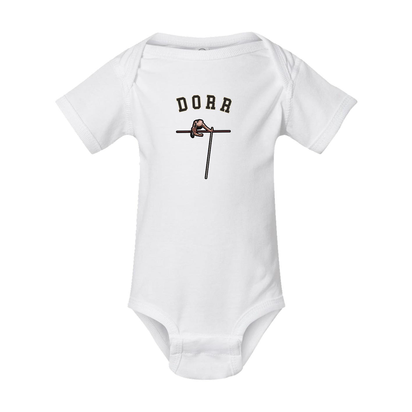 Baby Onesie — Shirsey Arch in White