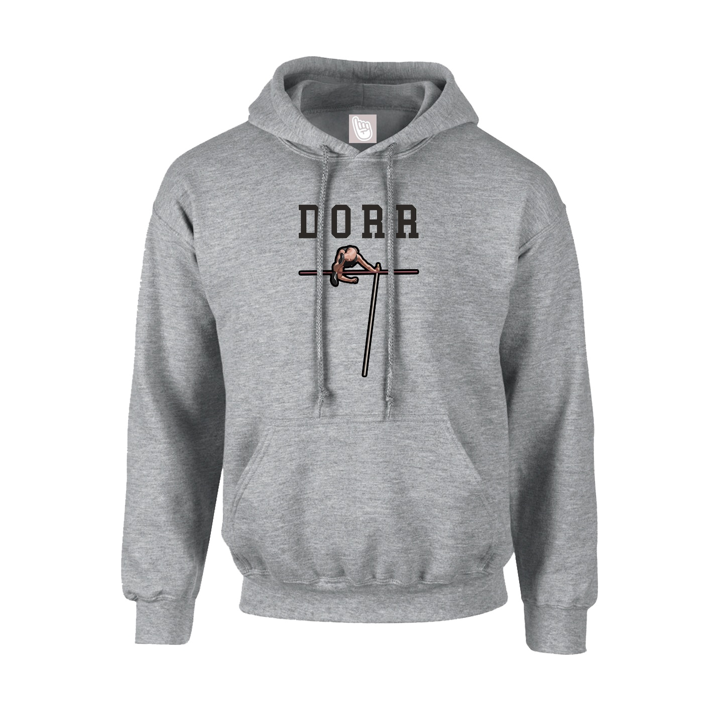 Hoodie — Shirsey in Grey