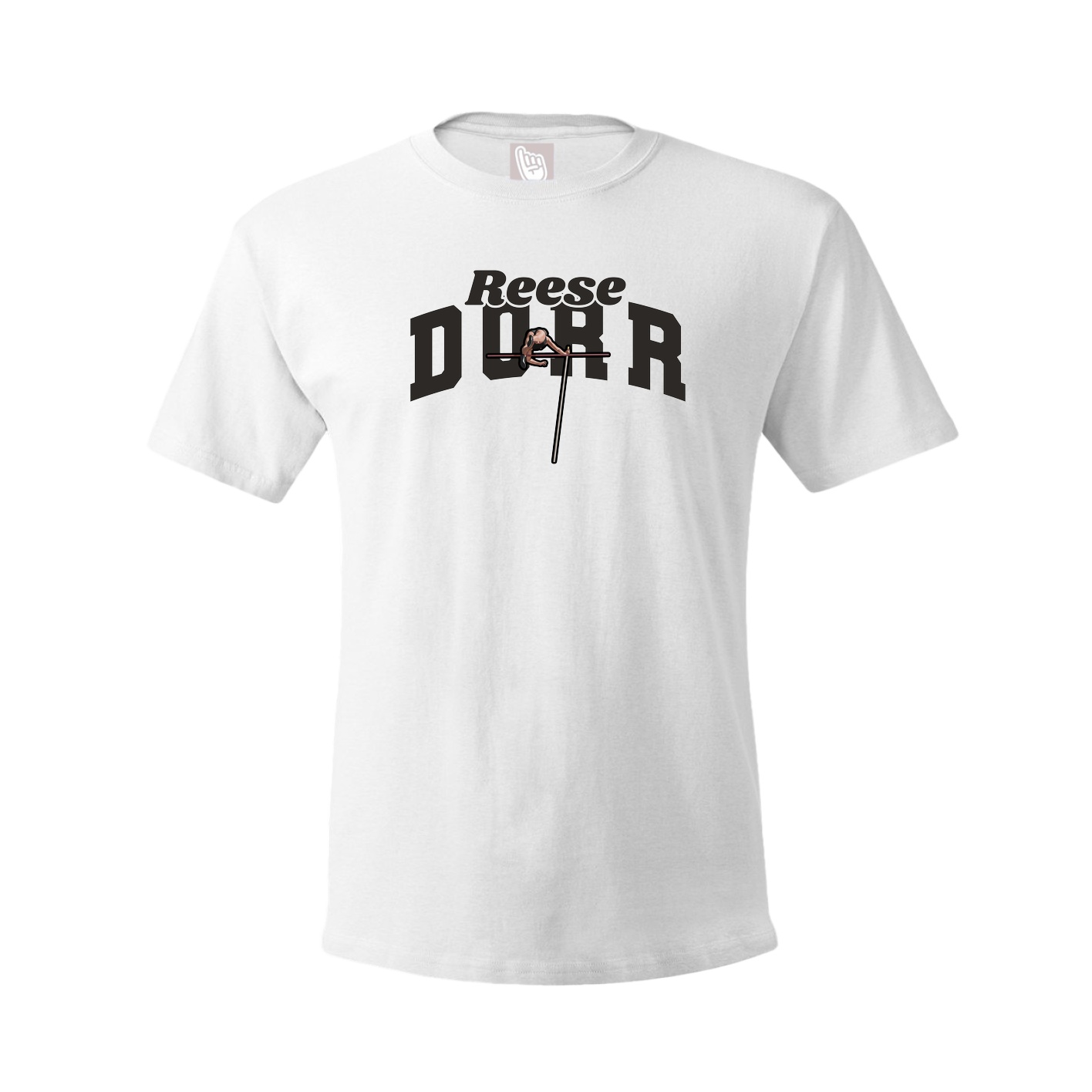 Youth Tee — Signature Arch in White