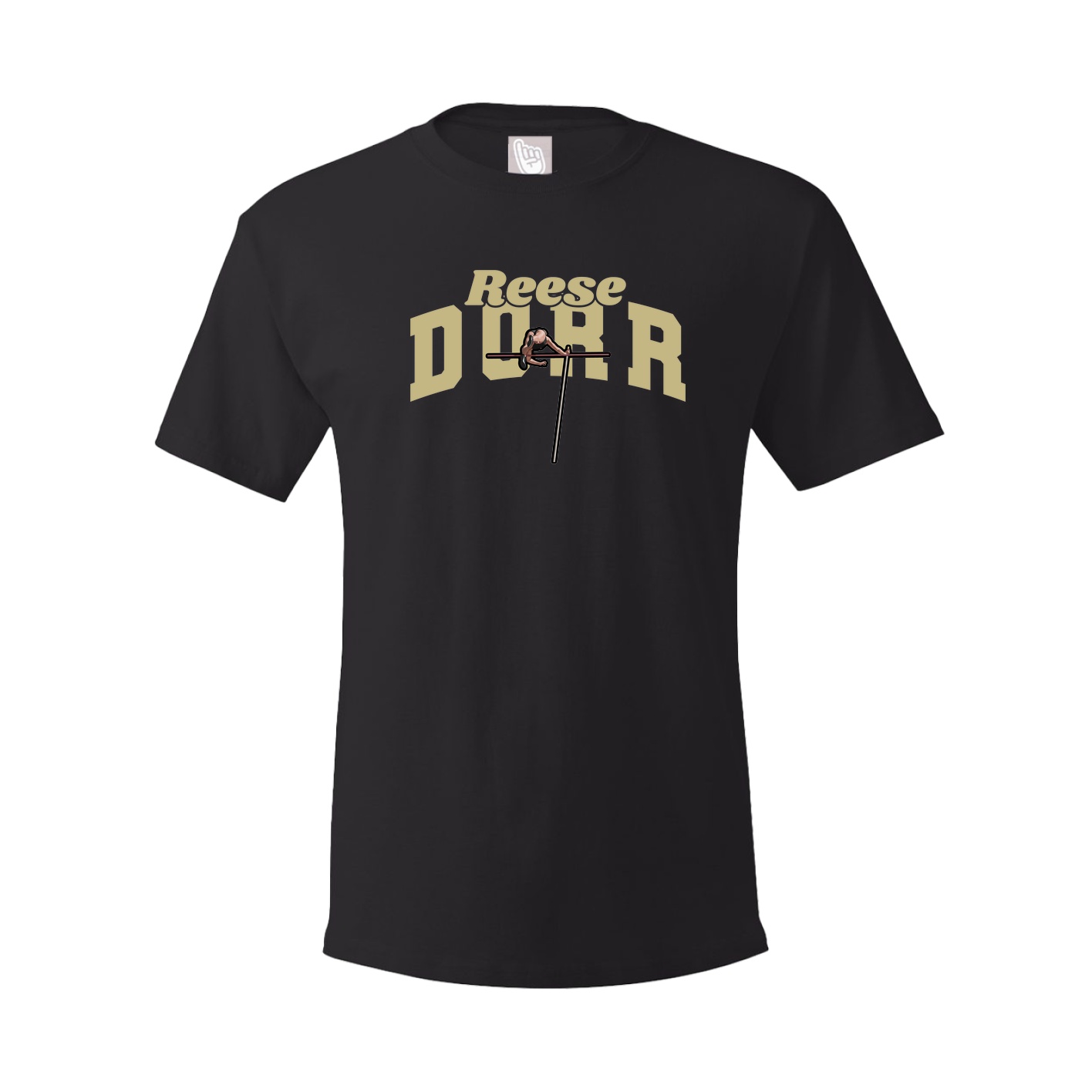 Youth Tee — Signature Arch in Black