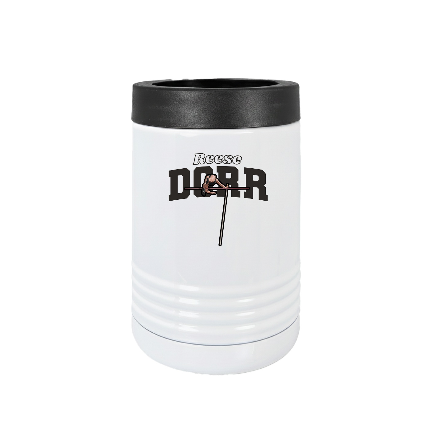 Beverage Holder — Name Arch in White