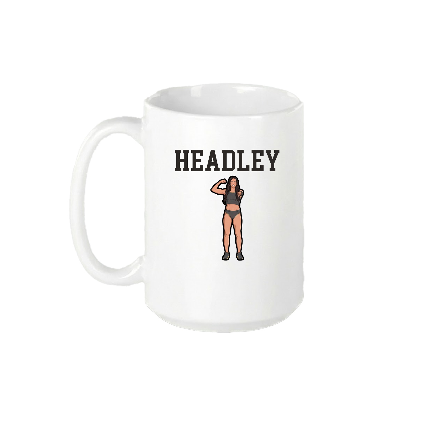 15oz Coffee Mug — Shirsey in White