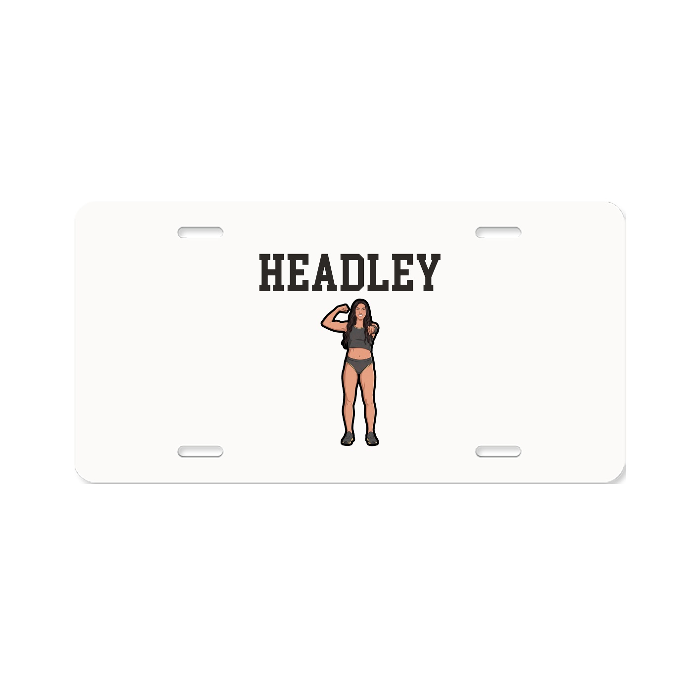 License Plate — Shirsey in Classic