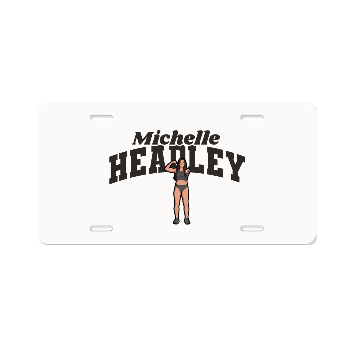 License Plate — Signature Arch in Classic