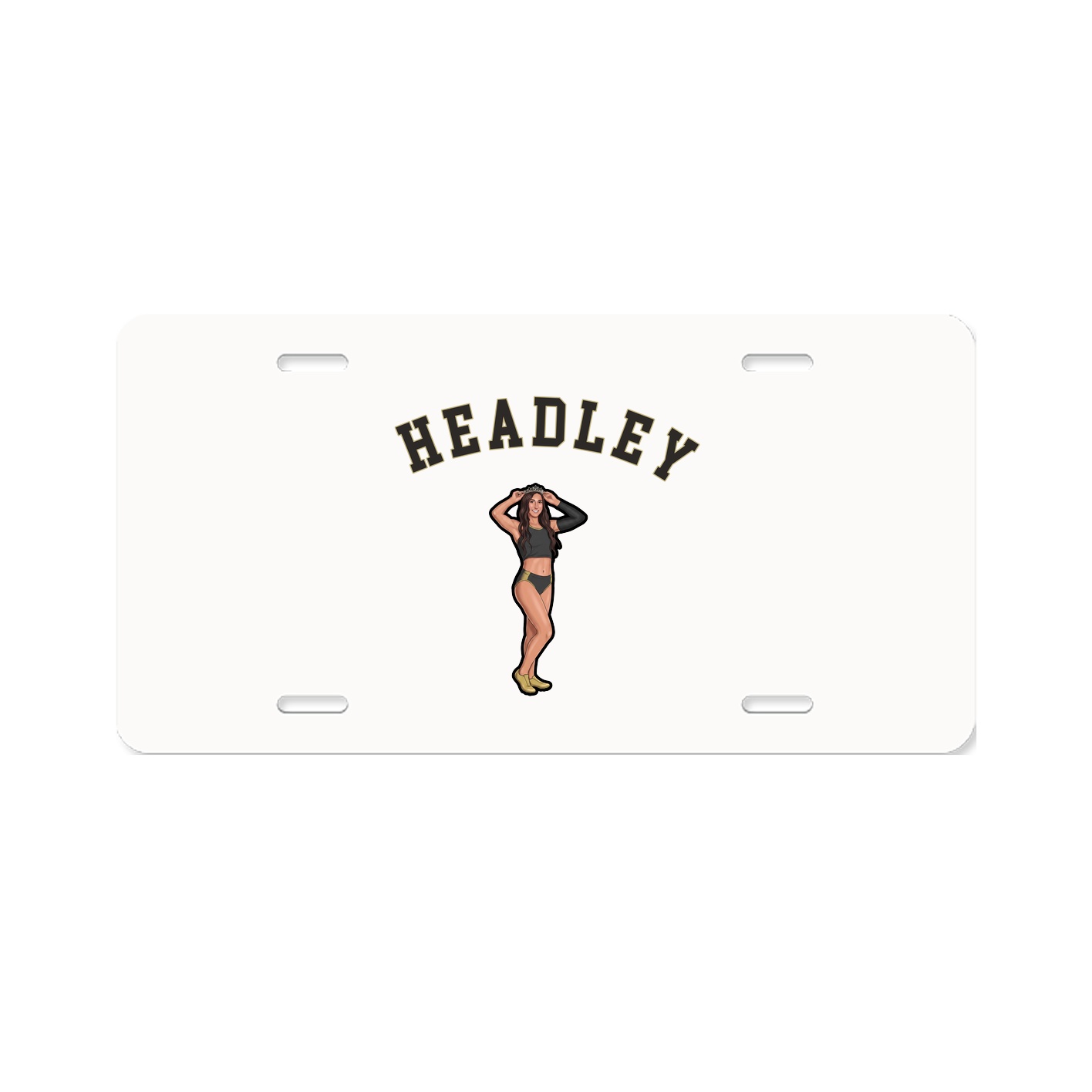 License Plate — Shirsey Arch in Classic