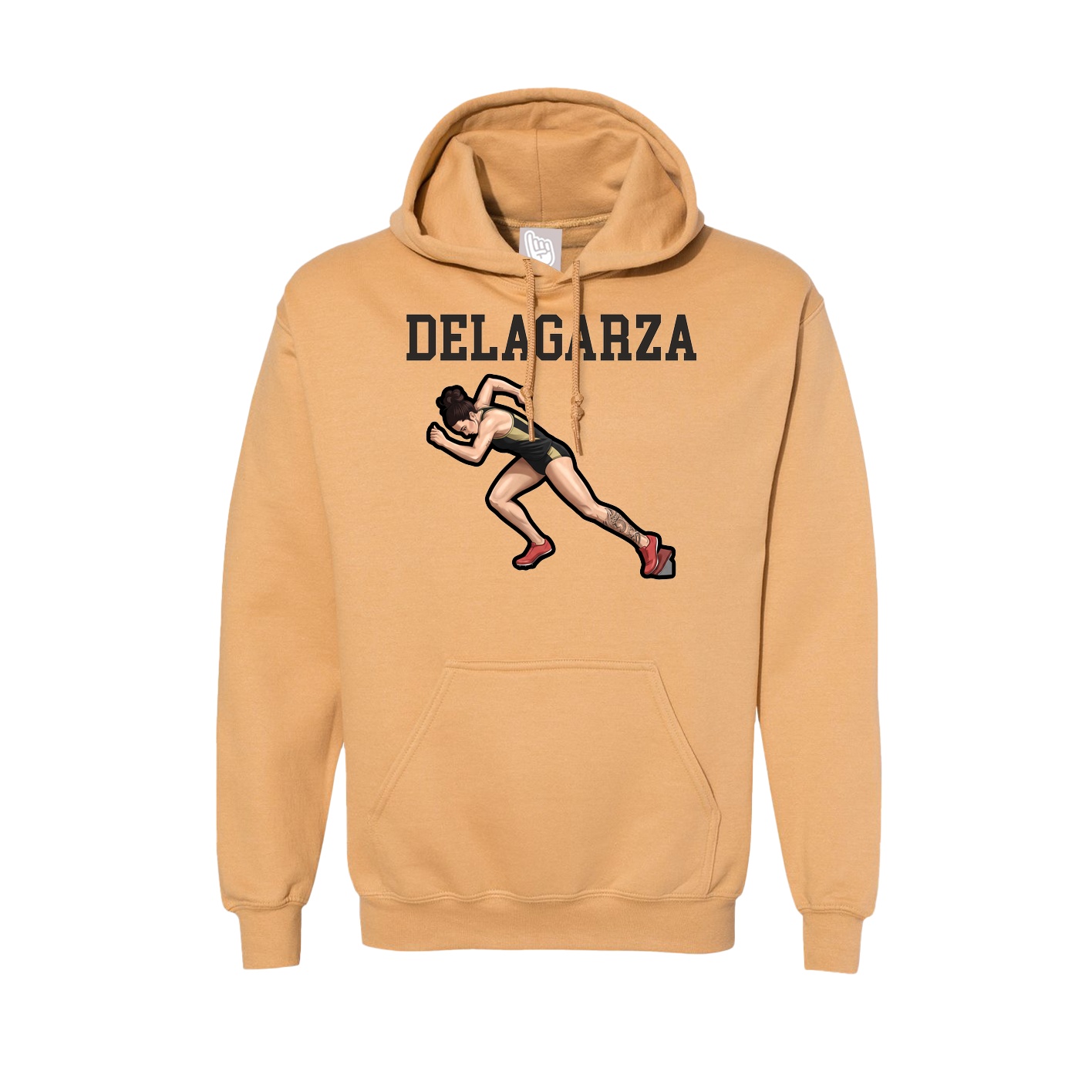 Hoodie — Shirsey in Vegas Gold