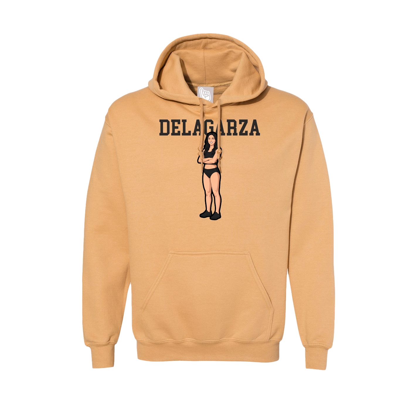Hoodie — Shirsey in Vegas Gold