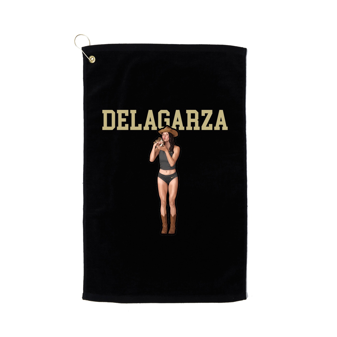 Golf Towel — Shirsey in Black
