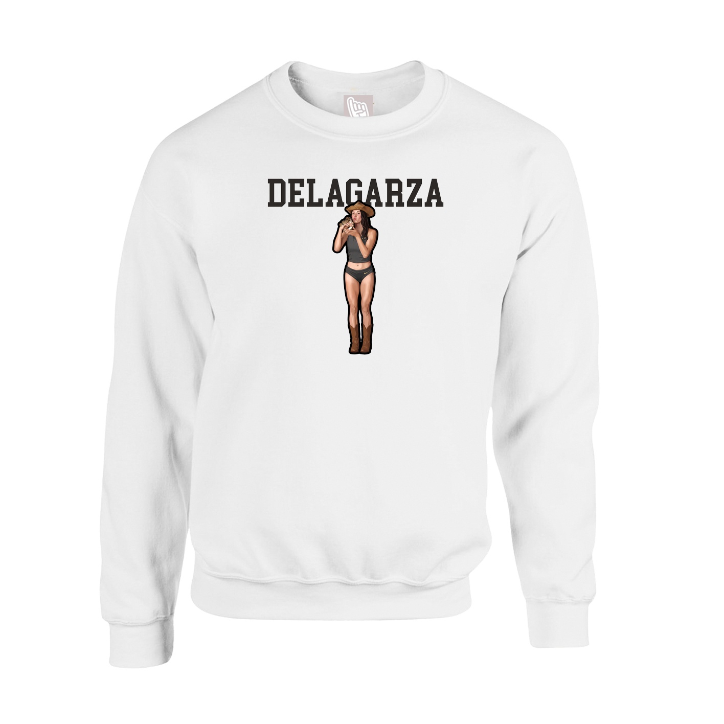 Fleece Crew — Shirsey in White
