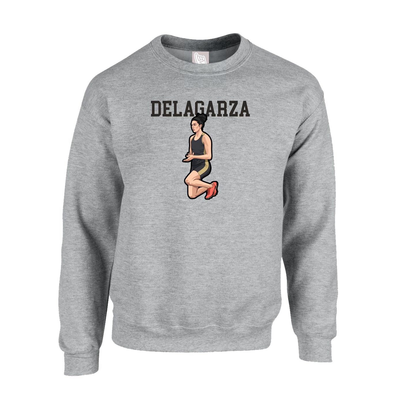 Fleece Crew — Shirsey in Grey