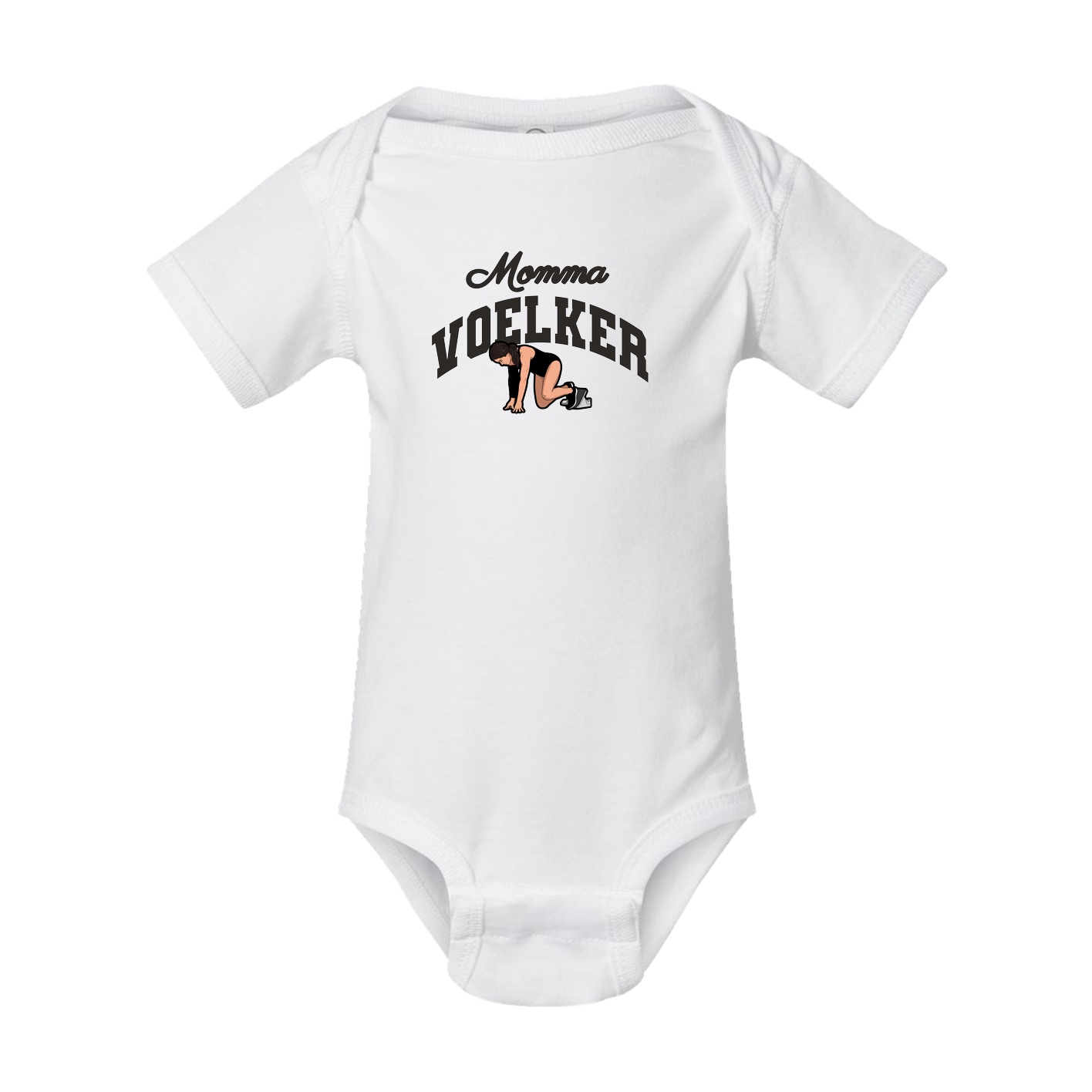 Baby Onesie — Mothers Day Arch in White