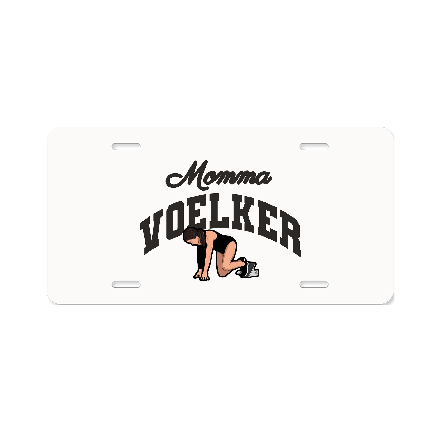 License Plate — Mothers Day Arch in Classic