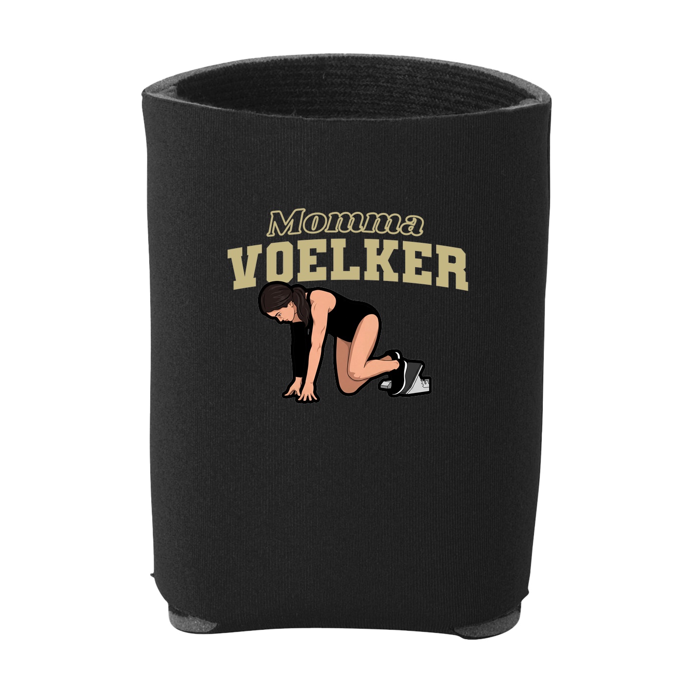 Can Holder — Mothers Day Block in Black
