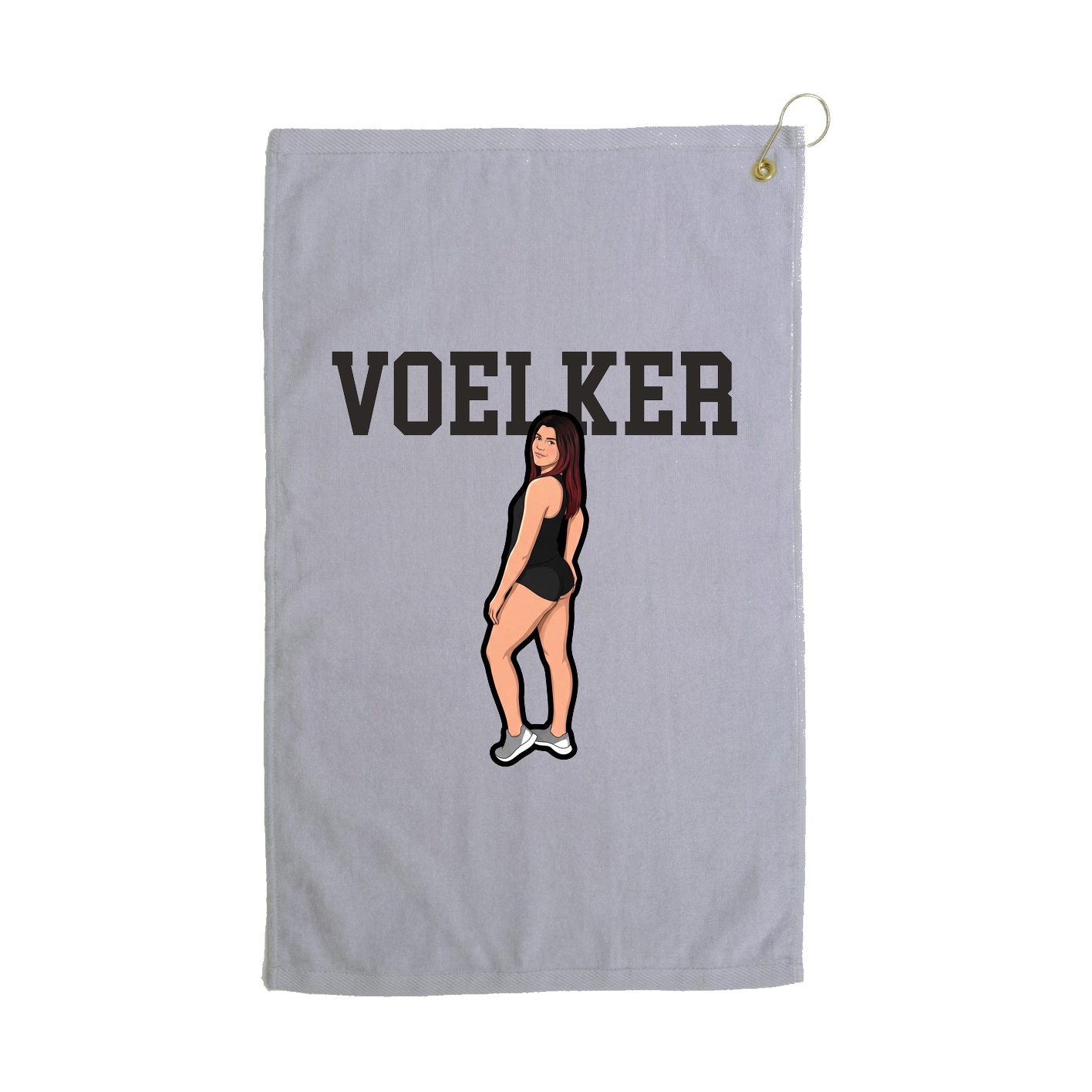 Golf Towel — Shirsey in Grey