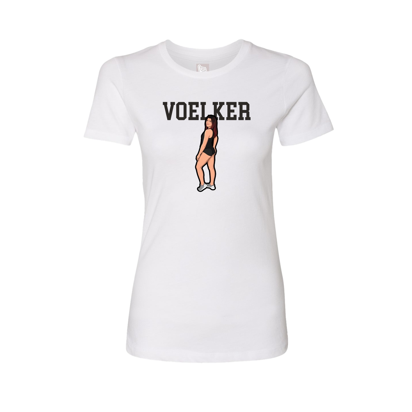 Fitted Women's Tee — Shirsey in White