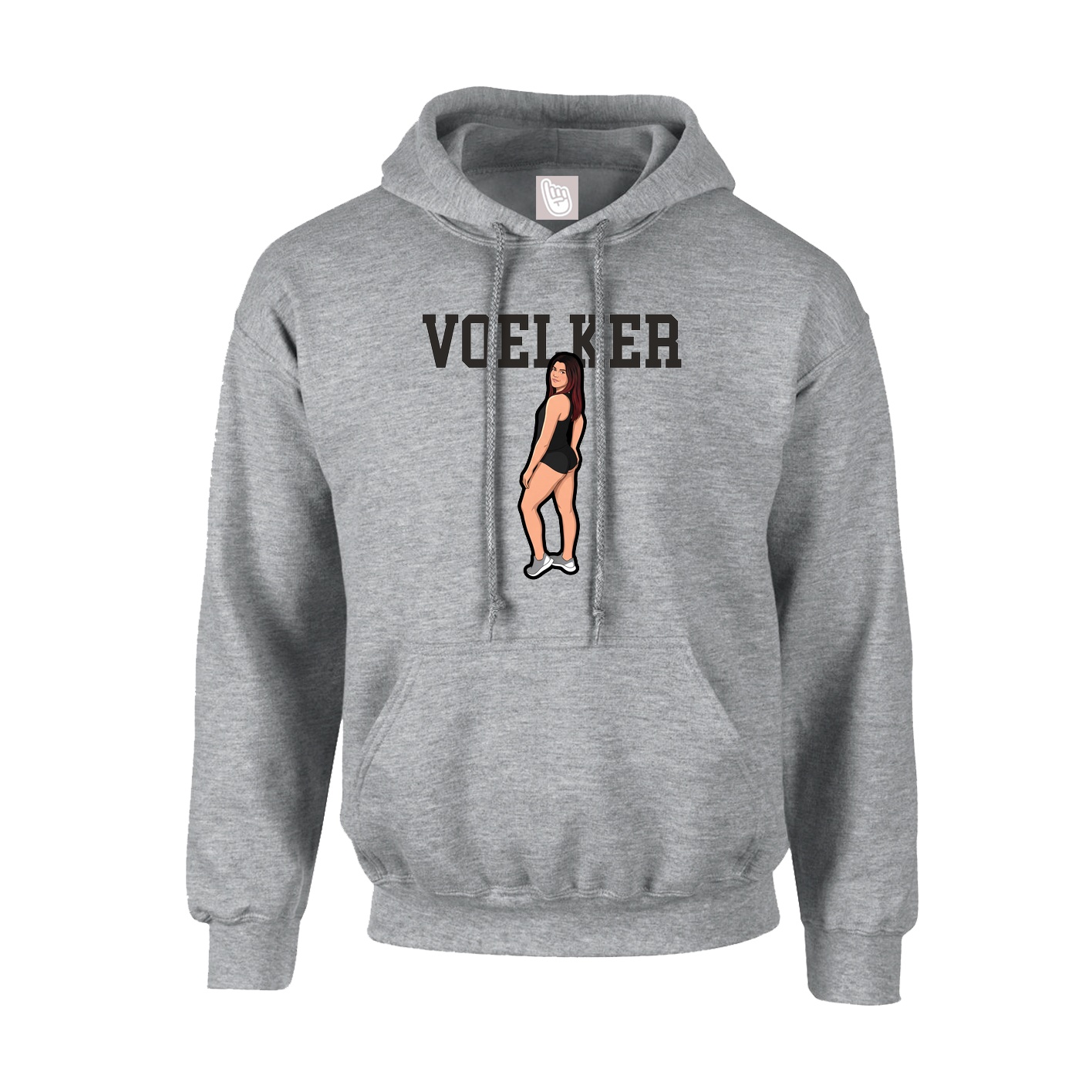 Youth Hoodie — Shirsey in Grey