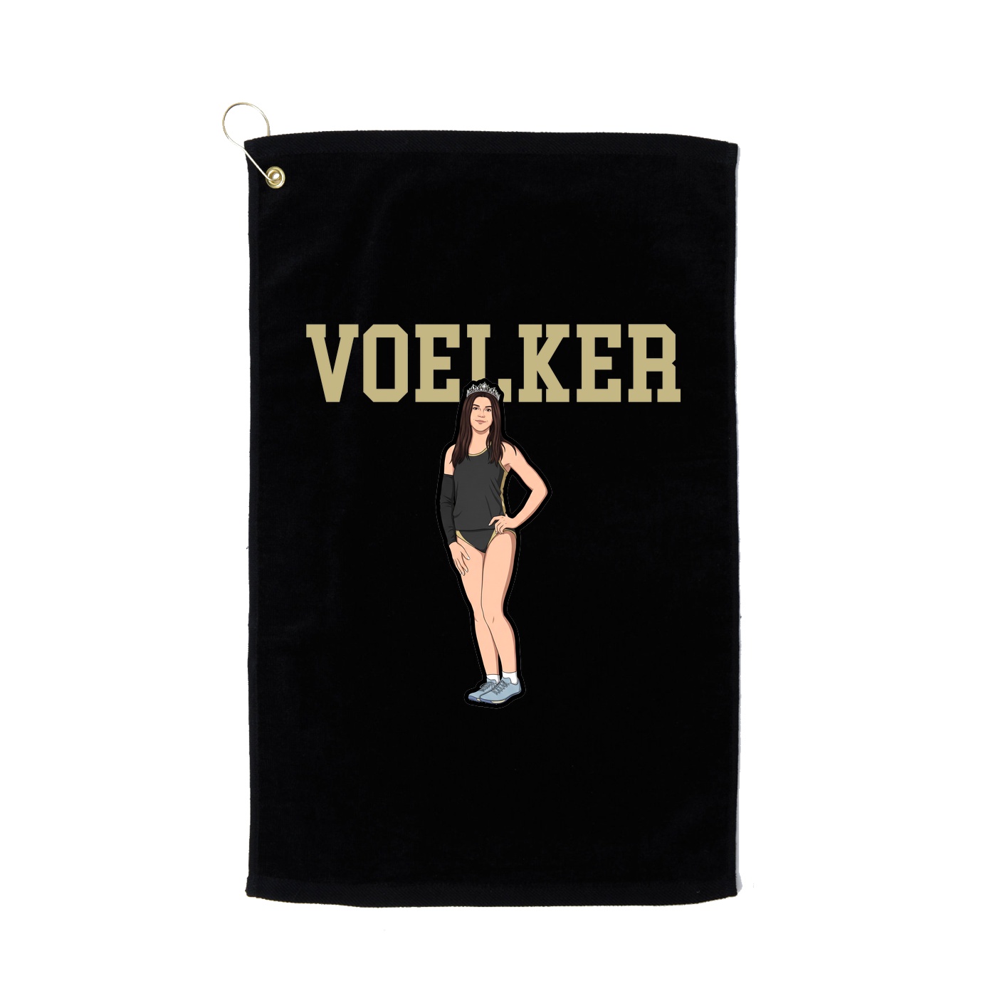Golf Towel — Shirsey in Black