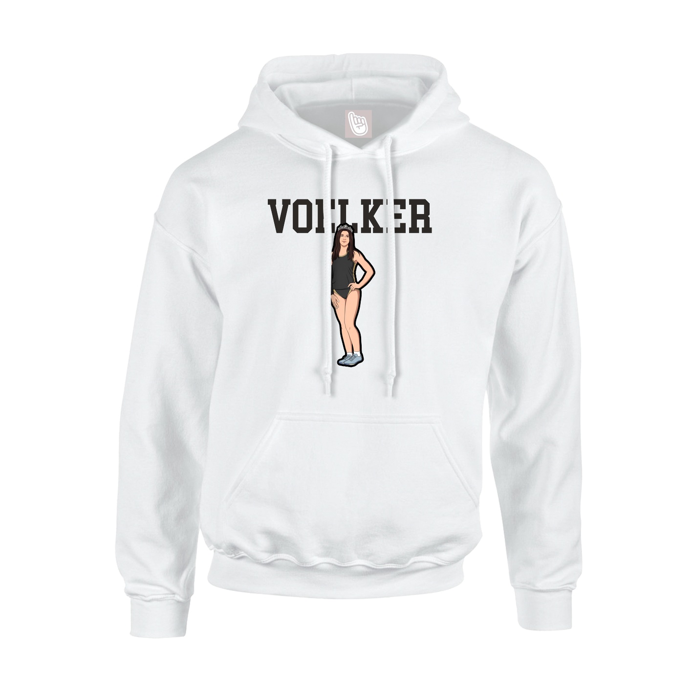 Youth Hoodie — Shirsey in White
