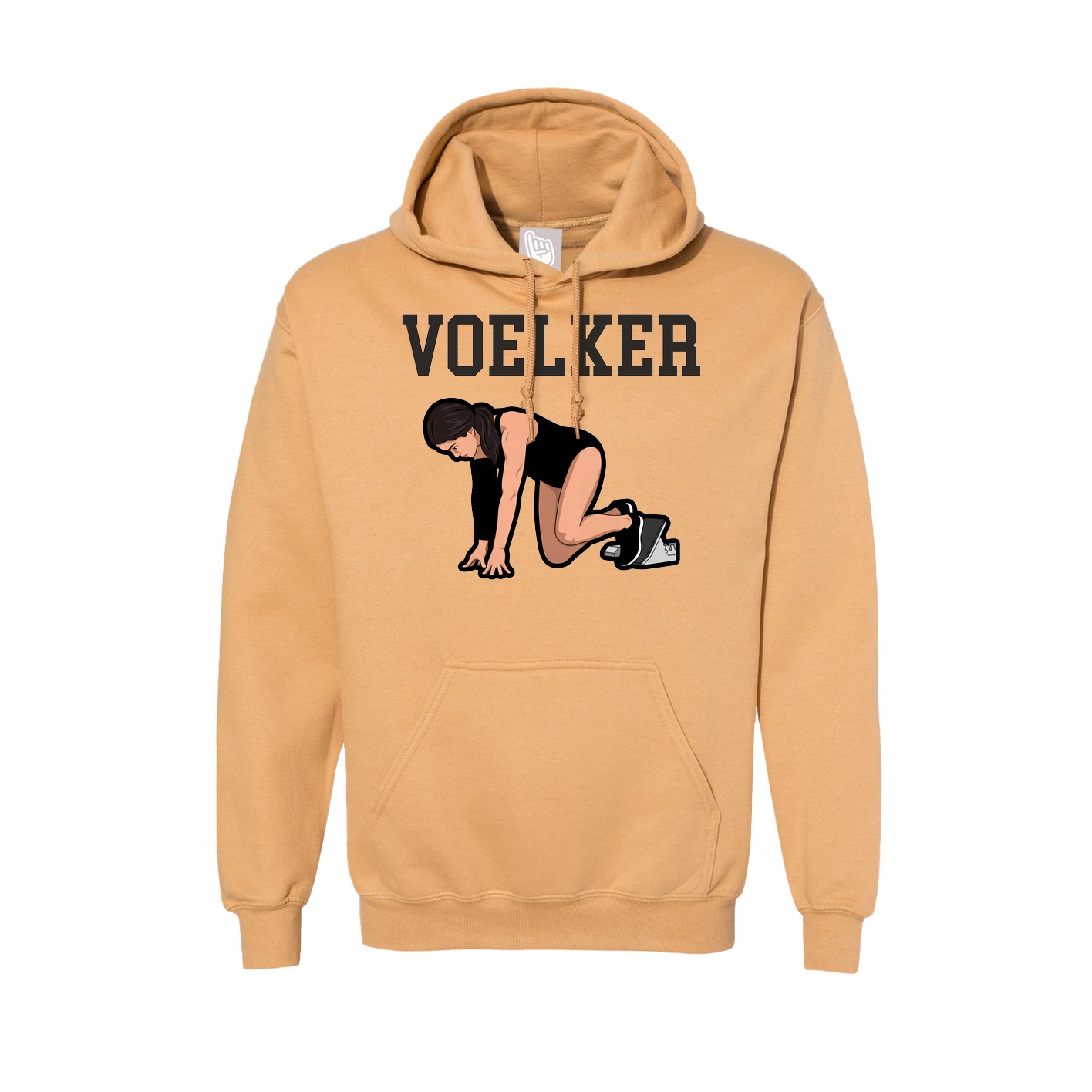 Hoodie — Shirsey in Vegas Gold