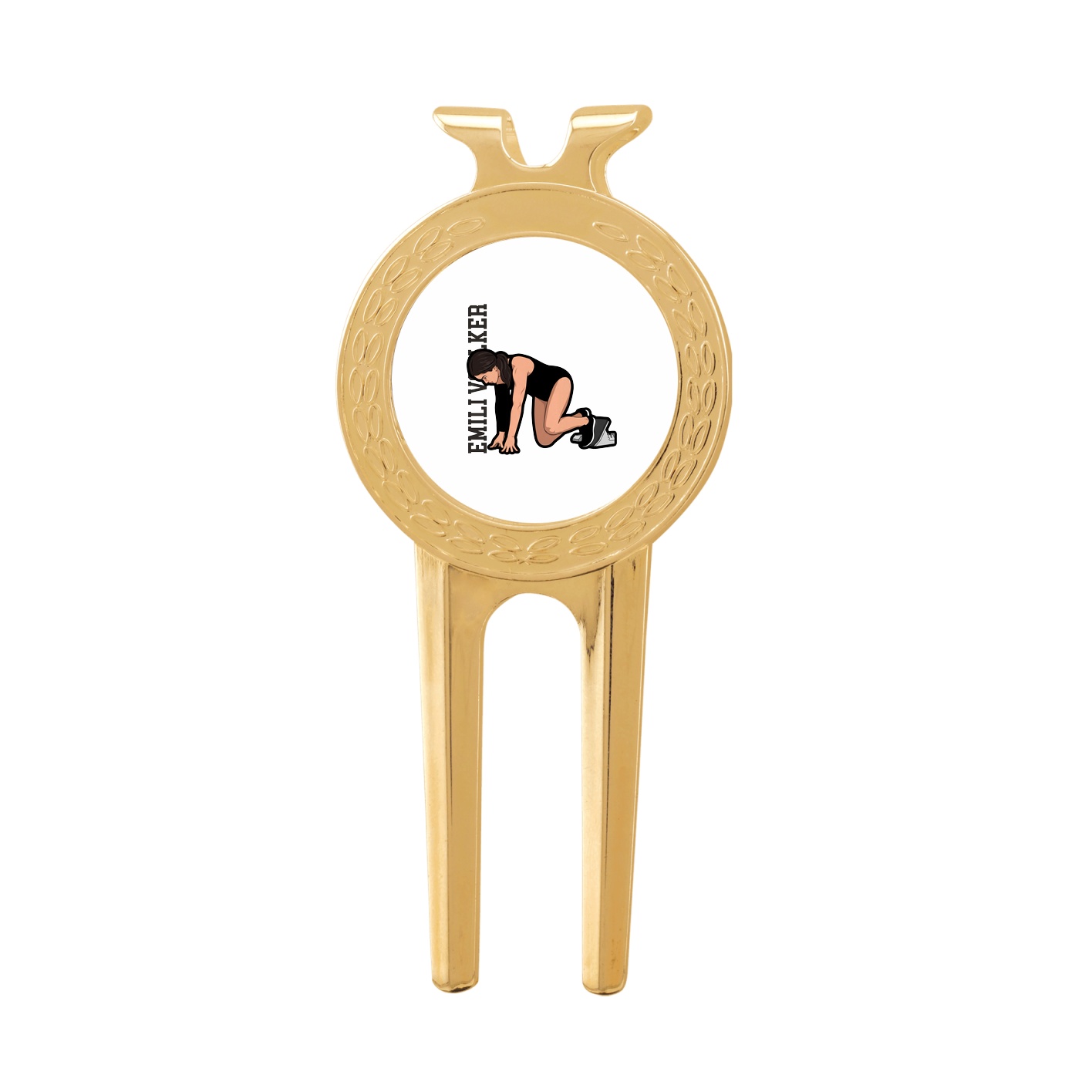 Divot Tool with Ball Marker — Name Vertical in Classic