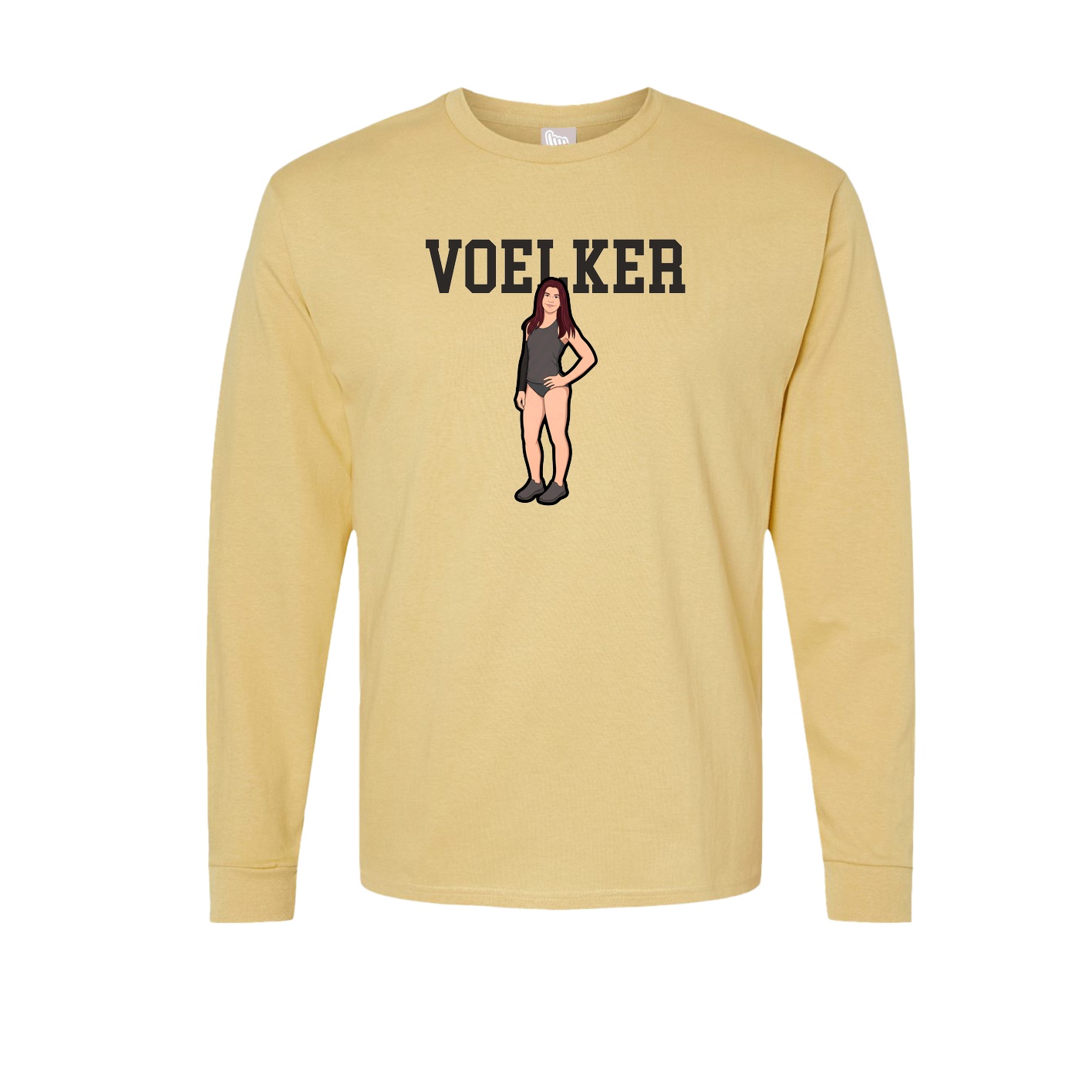 Long Sleeve Tee — Shirsey in Vegas Gold