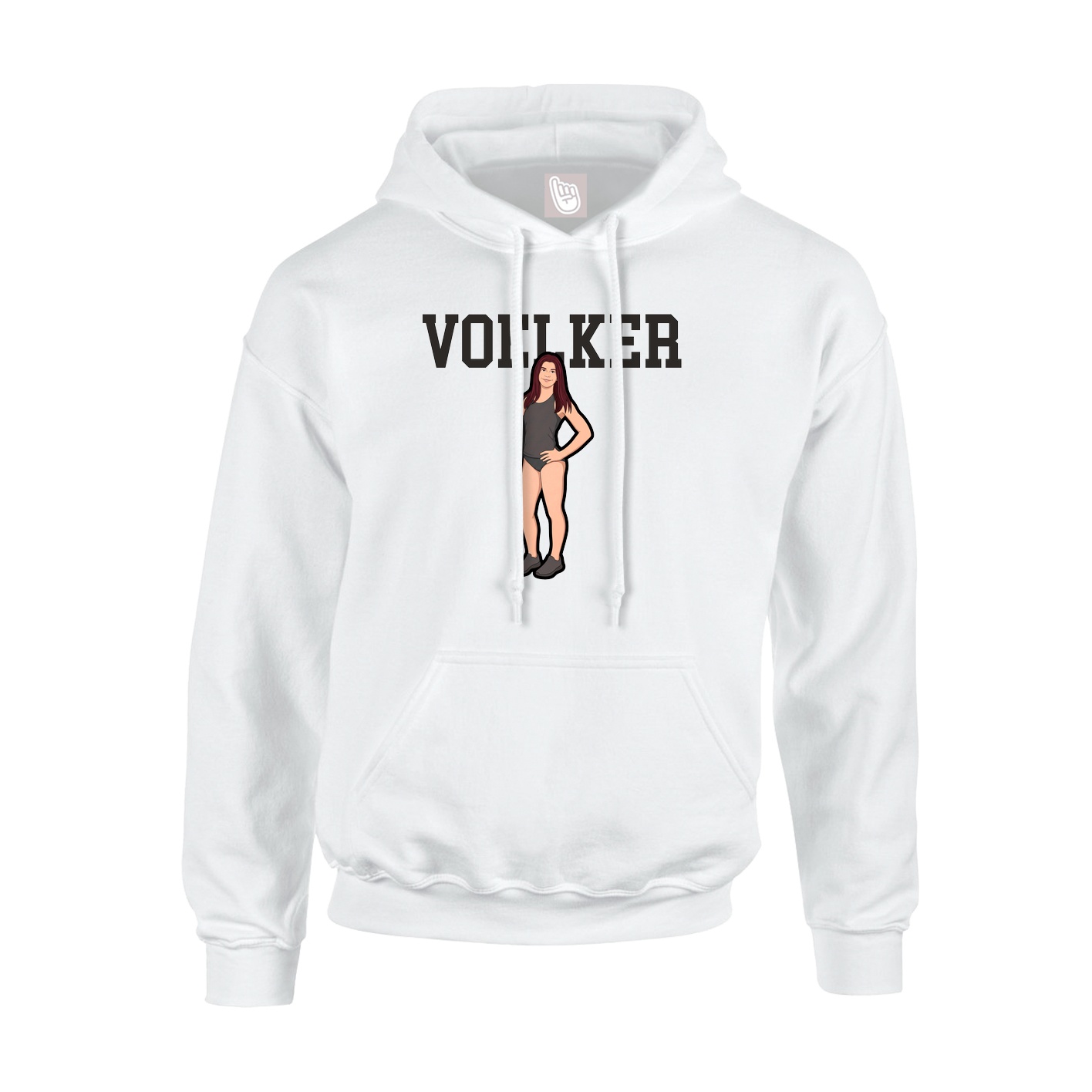Youth Hoodie — Shirsey in White