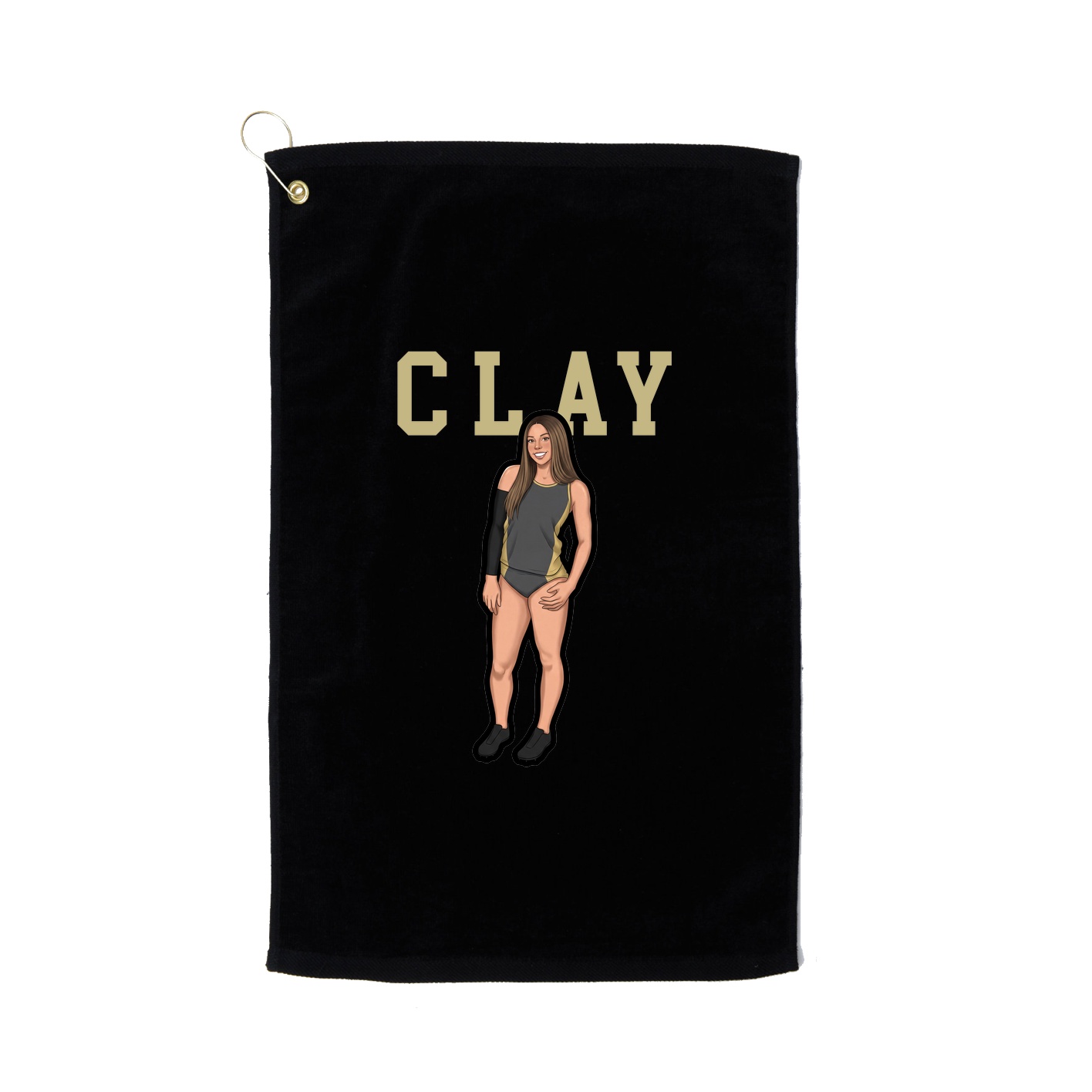 Golf Towel — Shirsey in Black