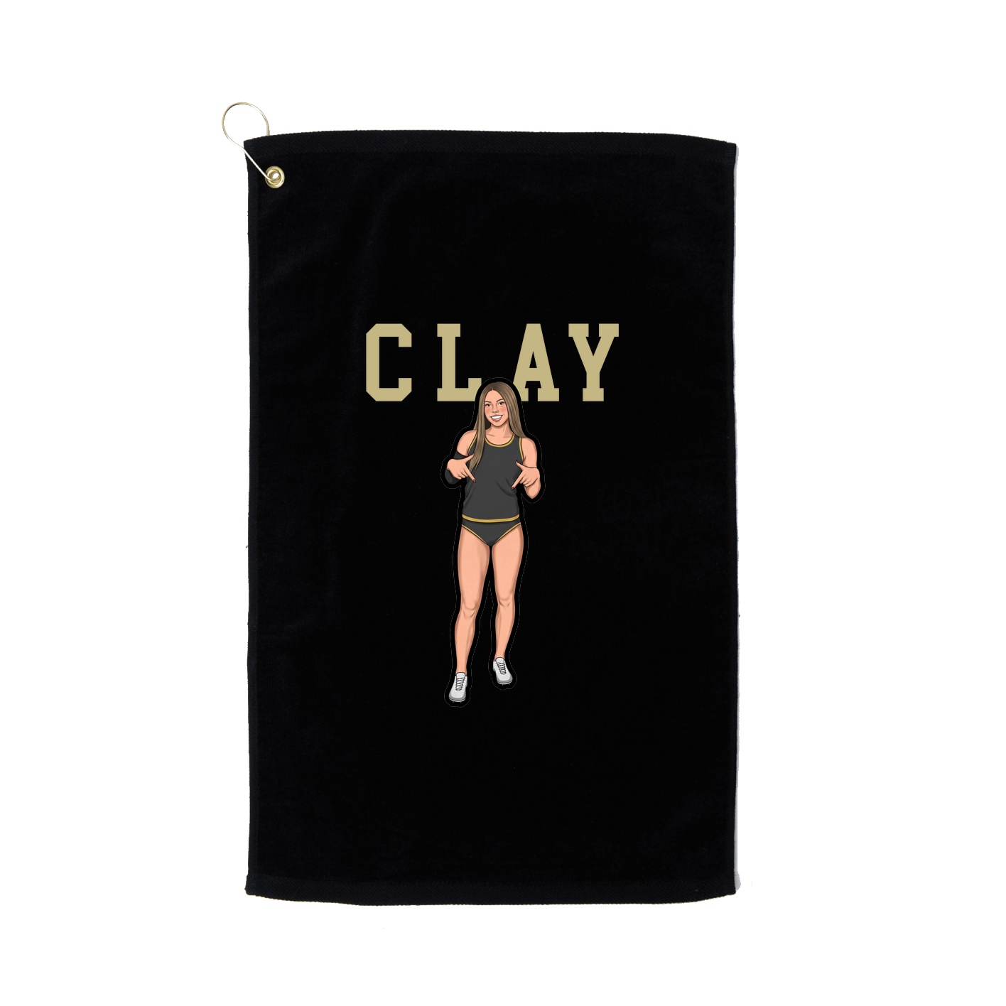Golf Towel — Shirsey in Black