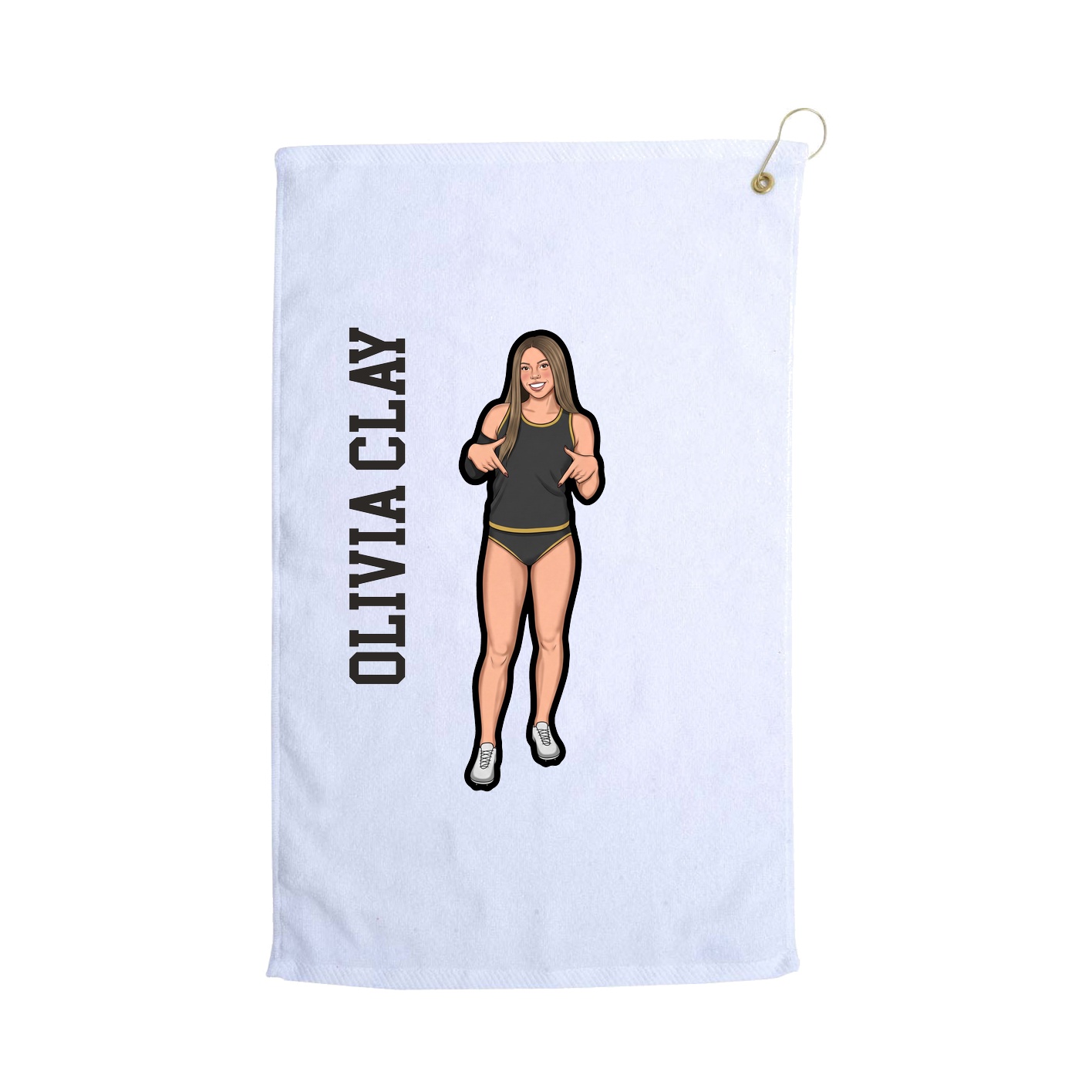 Terry Velour Golf Towel