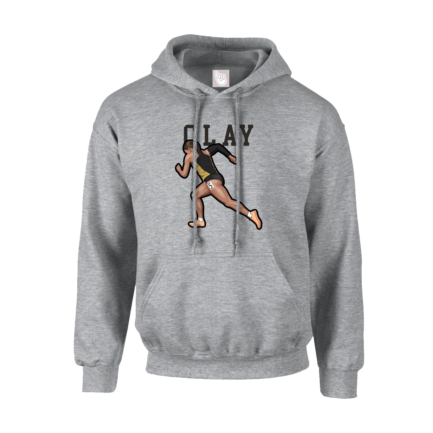 Hoodie — Shirsey in Grey