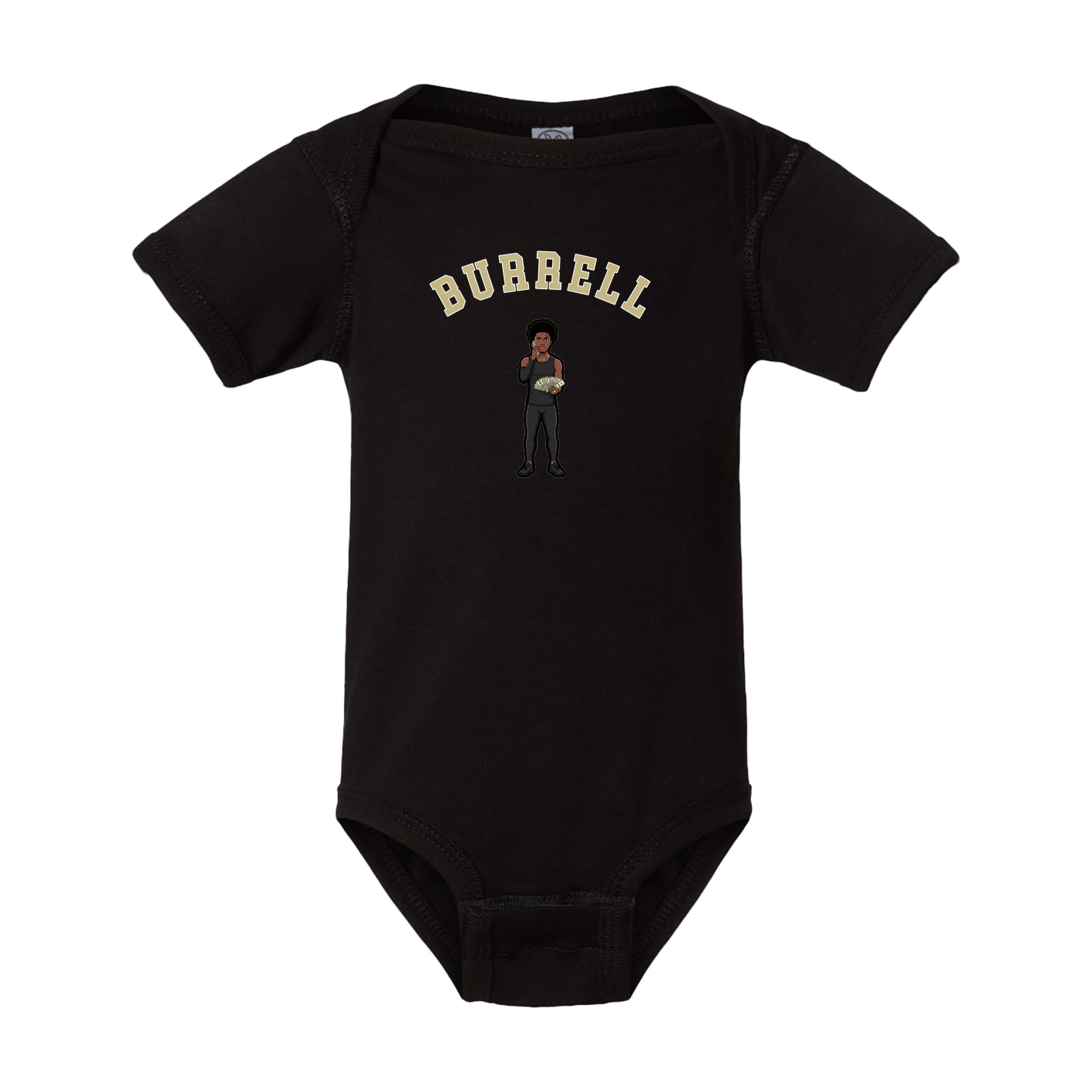 Baby Onesie — Shirsey Arch in Black