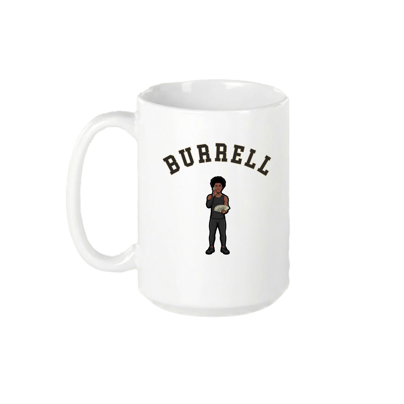 15oz Coffee Mug — Shirsey Arch in White