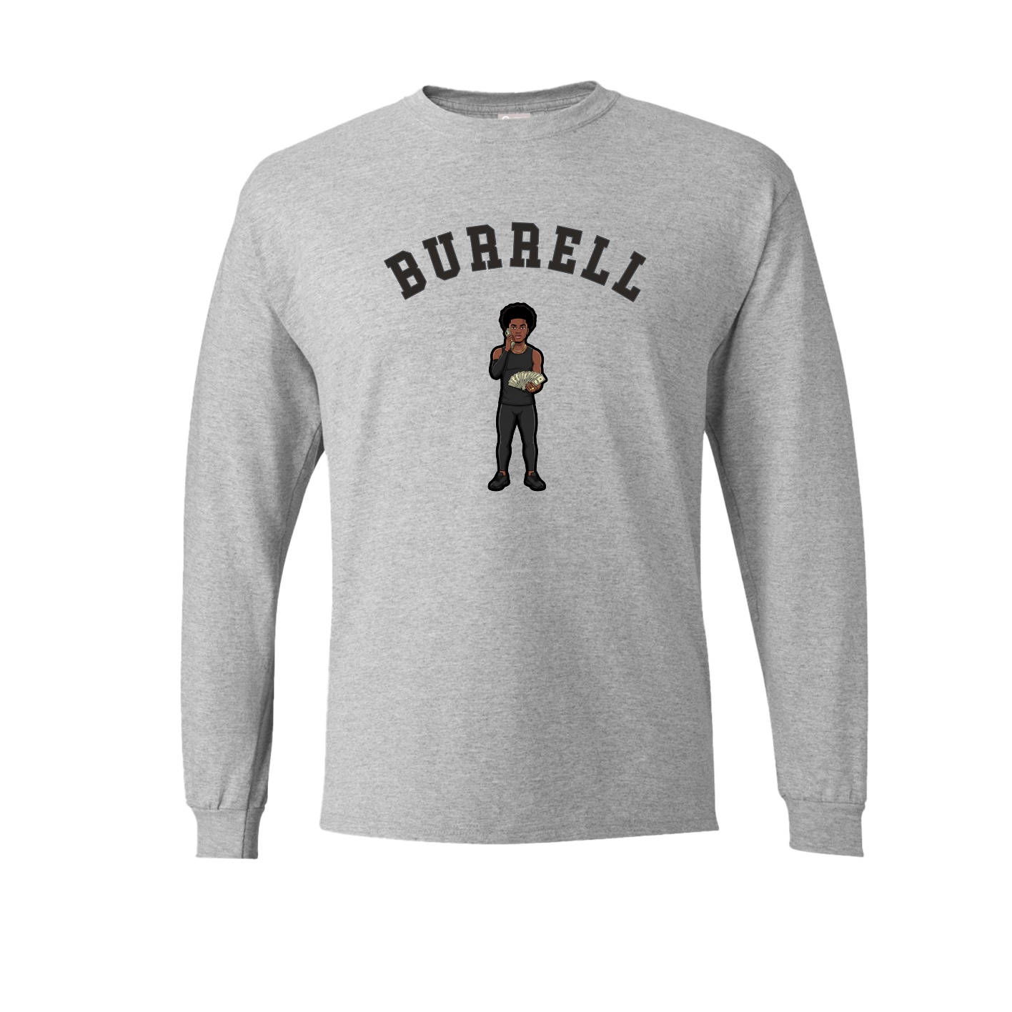 Long Sleeve Tee — Shirsey Arch in Grey