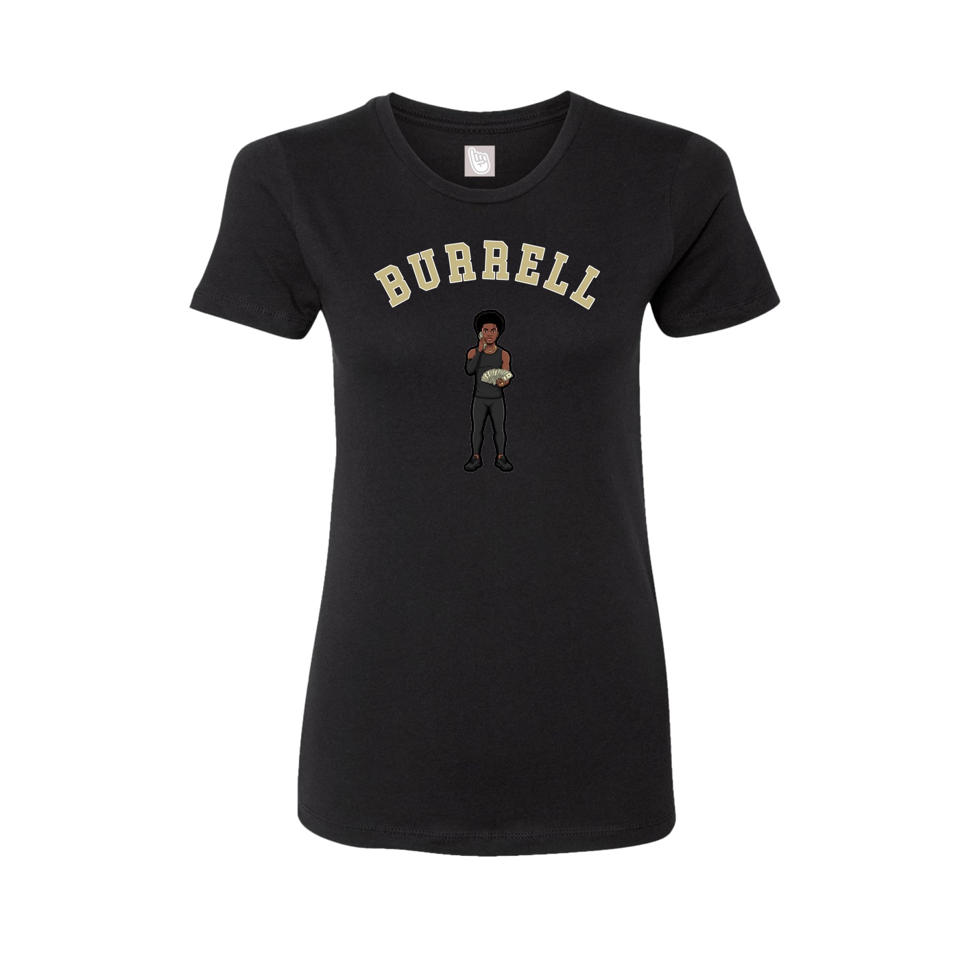 Womens Tee — Shirsey Arch in Black