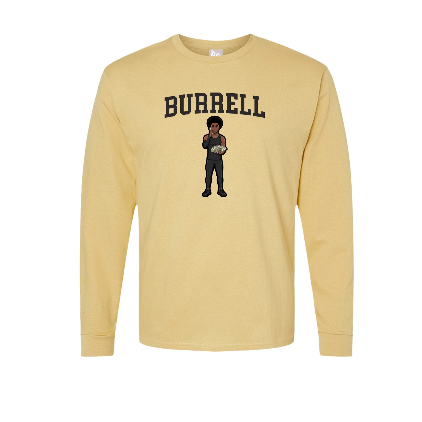 Long Sleeve Tee — Shirsey in Vegas Gold