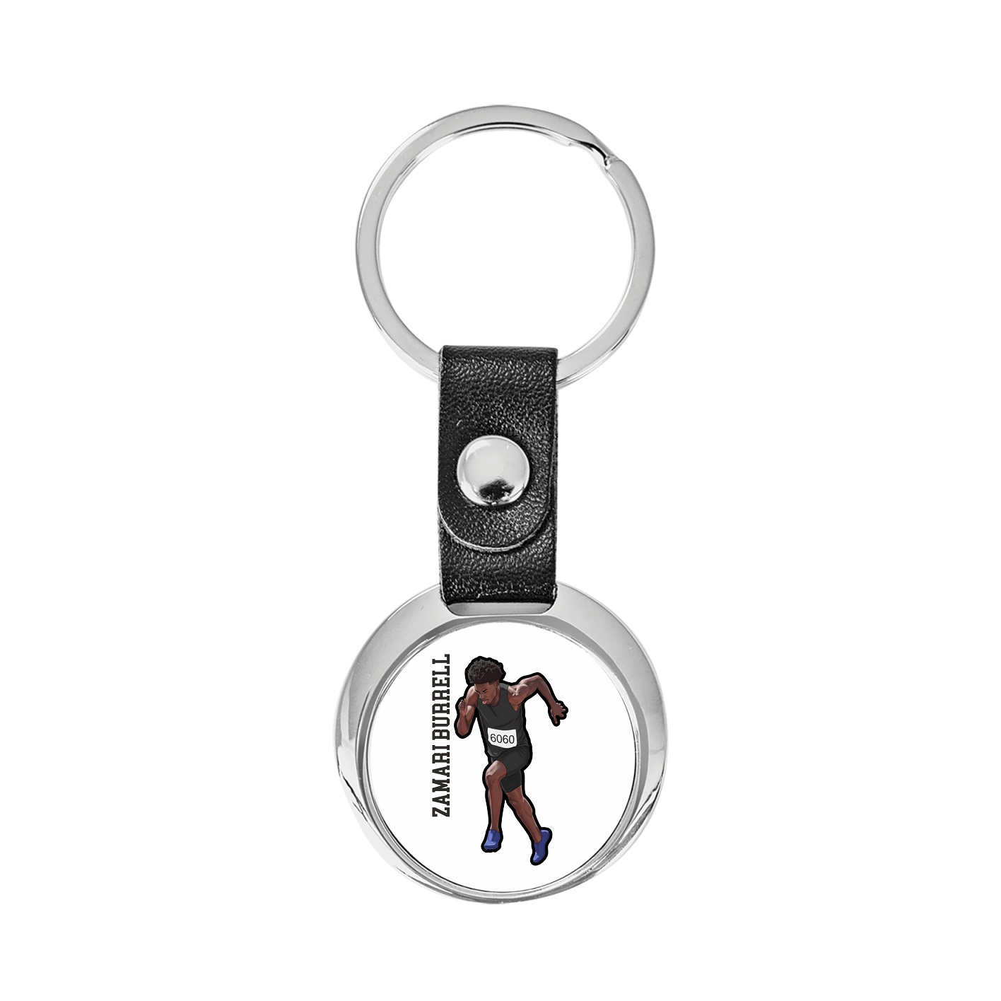 Key Chain — Name Vertical in Classic
