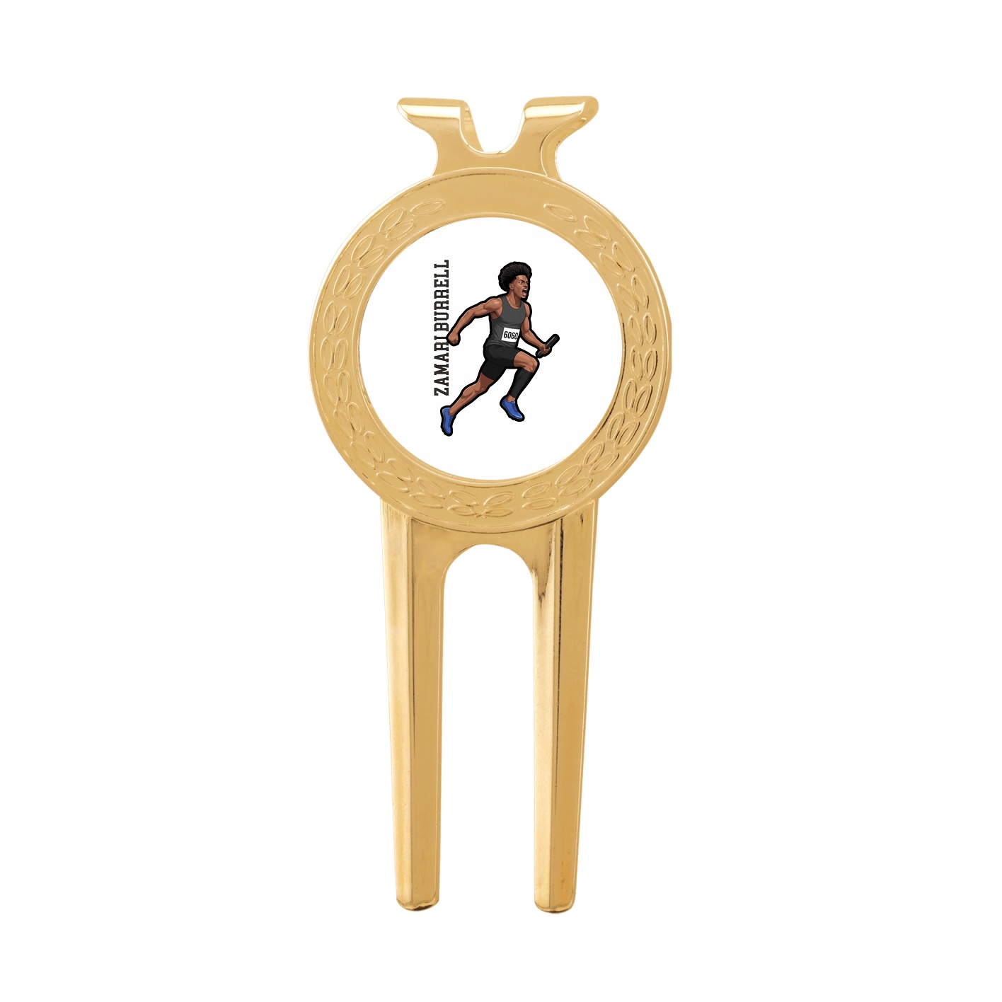 Divot Tool with Ball Marker — Name Vertical in Classic