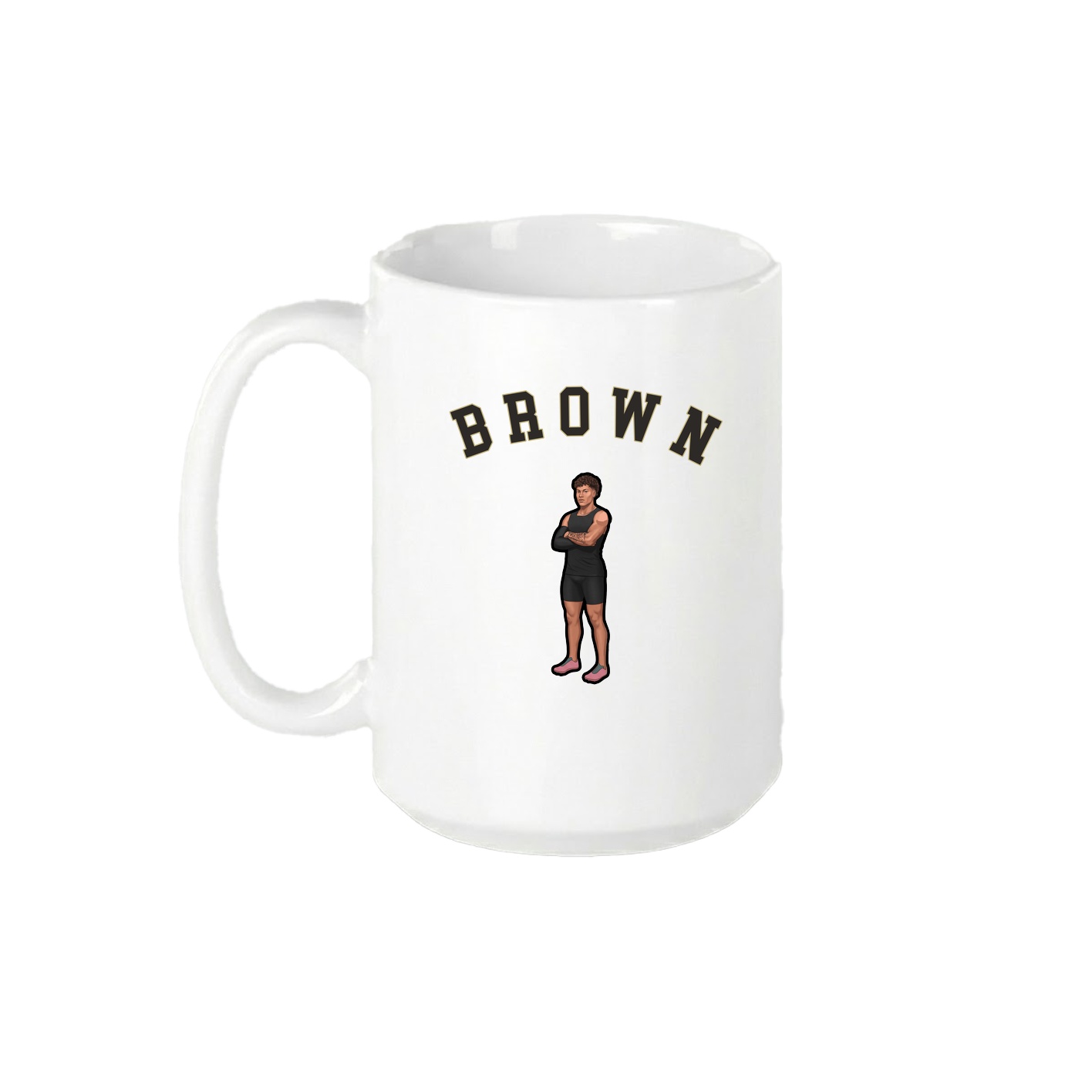 15oz Coffee Mug — Shirsey Arch in White