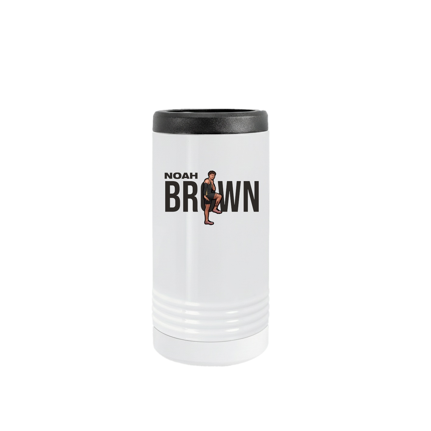 Slim Beverage Holder — Player Name in White
