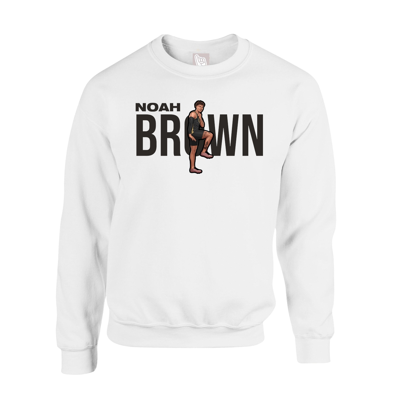 Fleece Crew — Player Name in White
