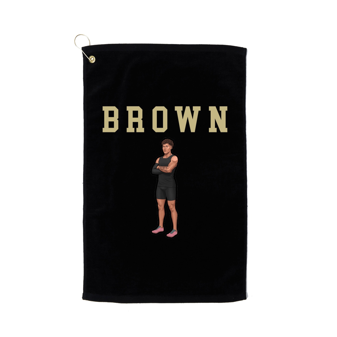 Golf Towel — Shirsey in Black