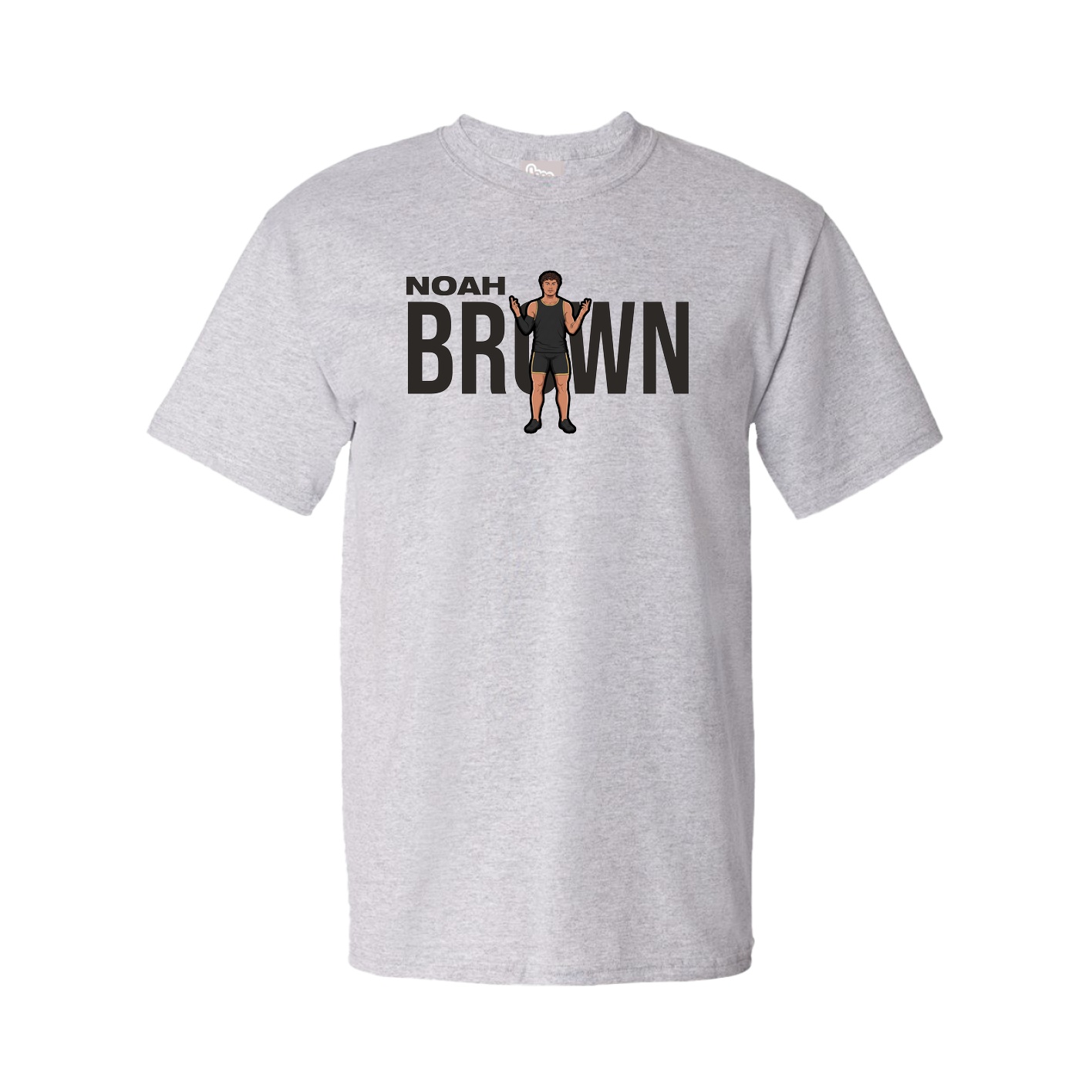 Youth Tee — Player Name in Grey